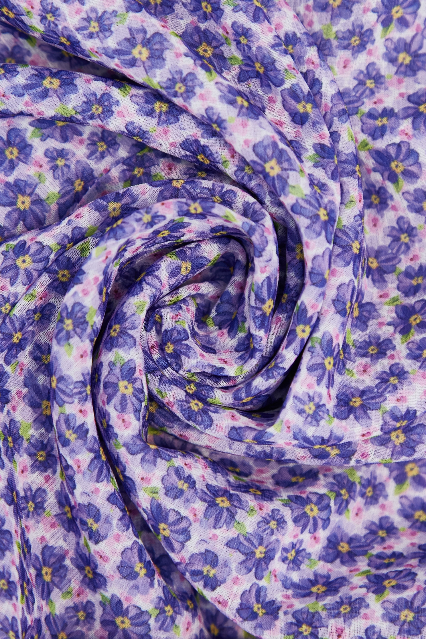 Floral Print Purple TopFloral Print Purple Top,Tops,co-ord sets,Season (AW) Look,Valentine,blossoms,bows,Chiffon,Chiffon tops