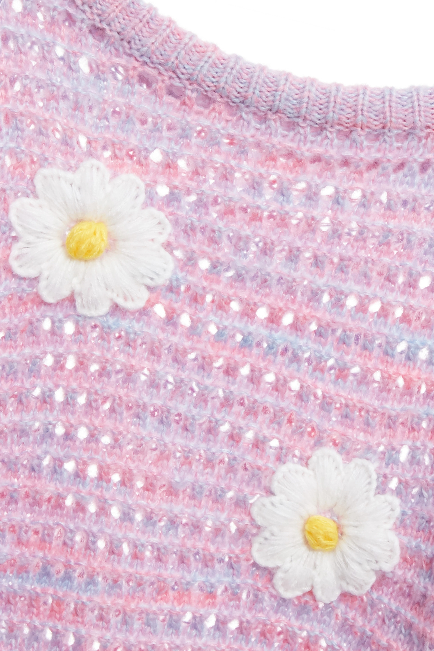 Handcraft Floral Detail Purple Knit TopHandcraft Floral Detail Purple Knit Top,Tops,bestselling,Season (AW) Look,Valentine,blossoms,Knitted,Knitted tops,Knitted tops