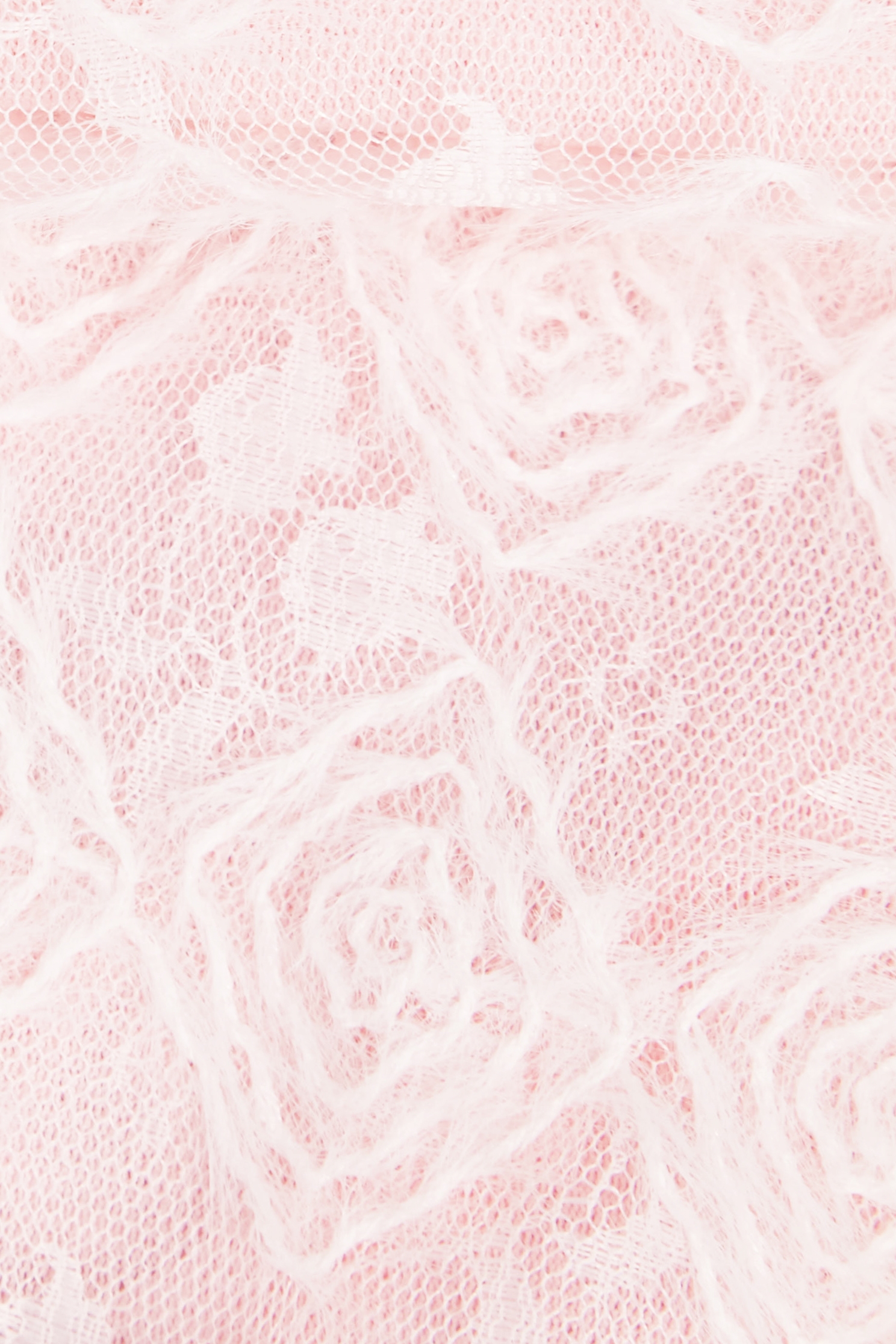 Rose Lace Detail Mesh TopRose Lace Detail Mesh Top,Tops,bestselling,Embroidered,Plaid,Season (AW) Look,Valentine,blossoms,Lace,Lace tops