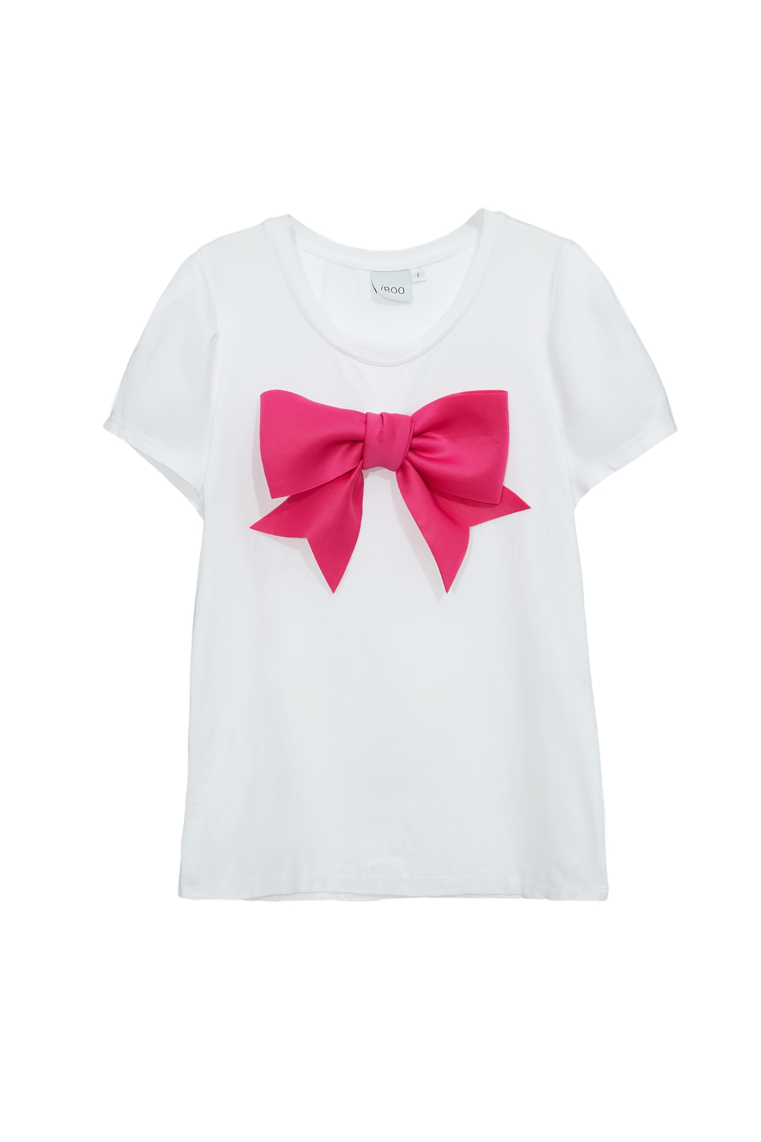 Pink Bow Short Sleeve TeePink Bow Short Sleeve Tee,T-shirts,Tops,Season (SS) Look