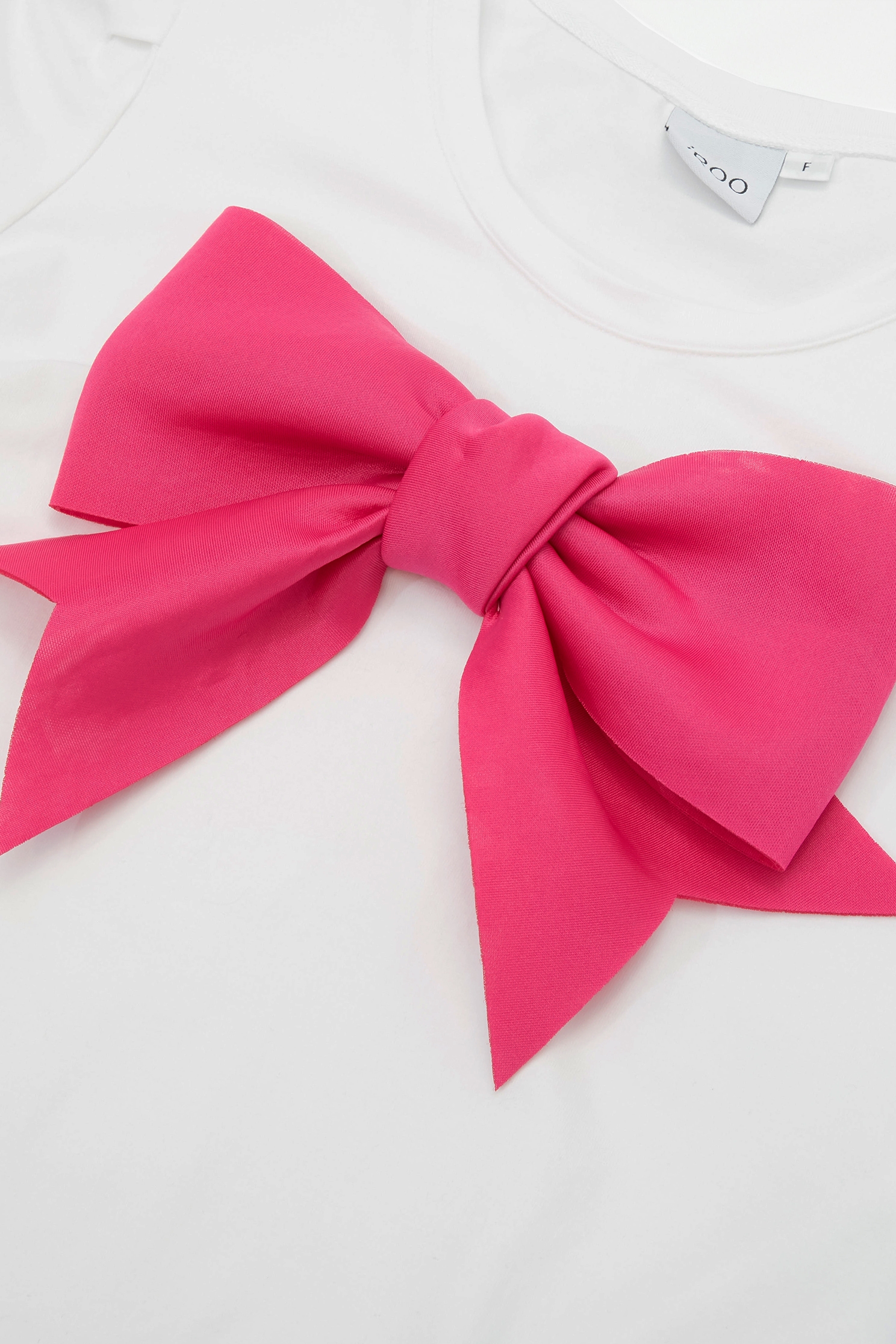 Pink Bow Short Sleeve TeePink Bow Short Sleeve Tee,T-shirts,Tops,Season (SS) Look