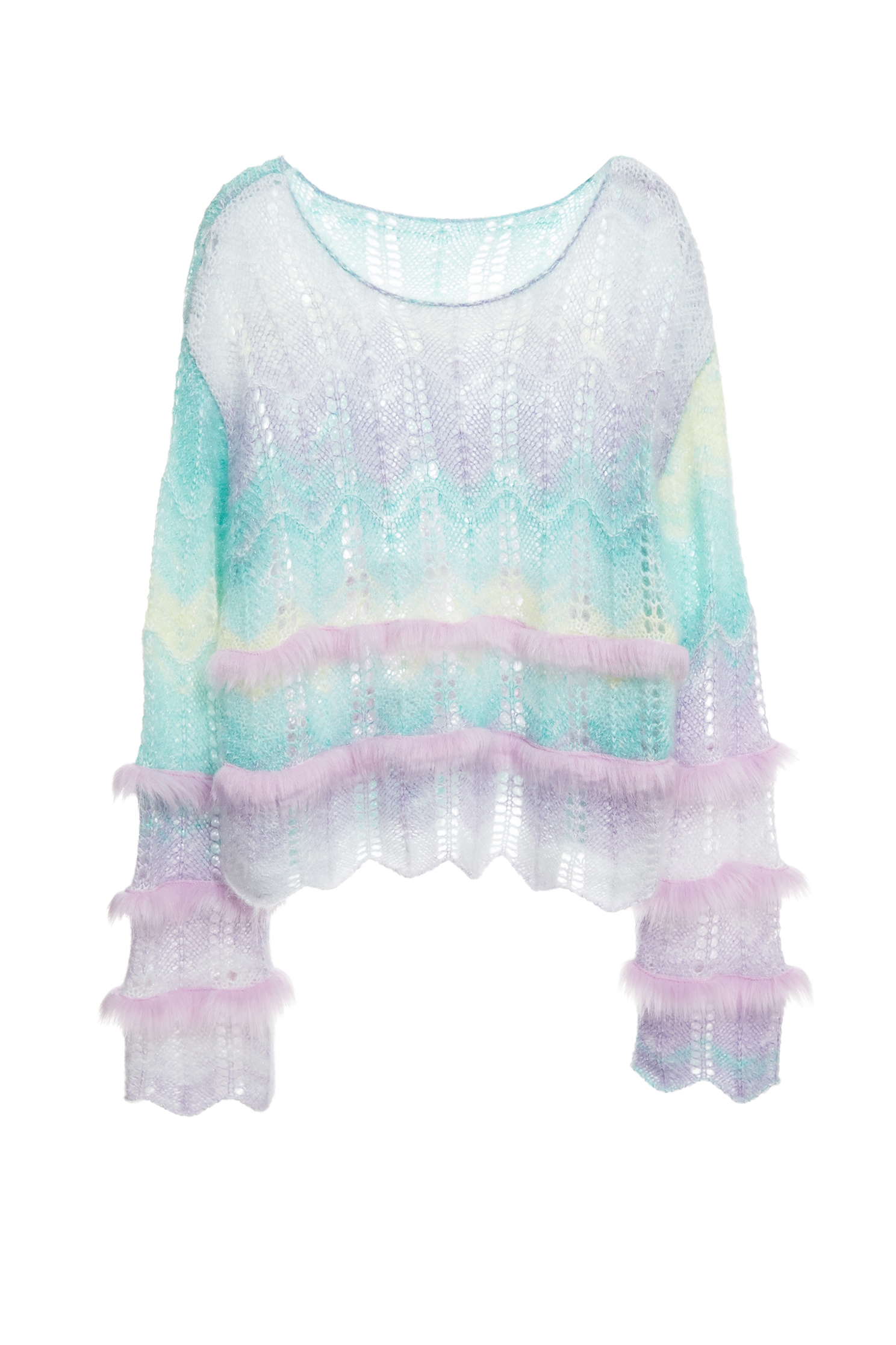 Gradient Multi Colour Knit TopGradient Multi Colour Knit Top,Tops,Season (AW) Look,Knitted,Knitted tops