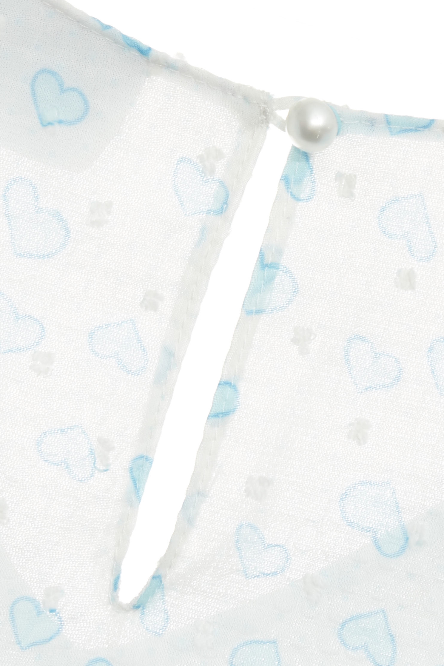 Heart Printed Puff Sleeve TopHeart Printed Puff Sleeve Top,Tops,Season (SS) Look