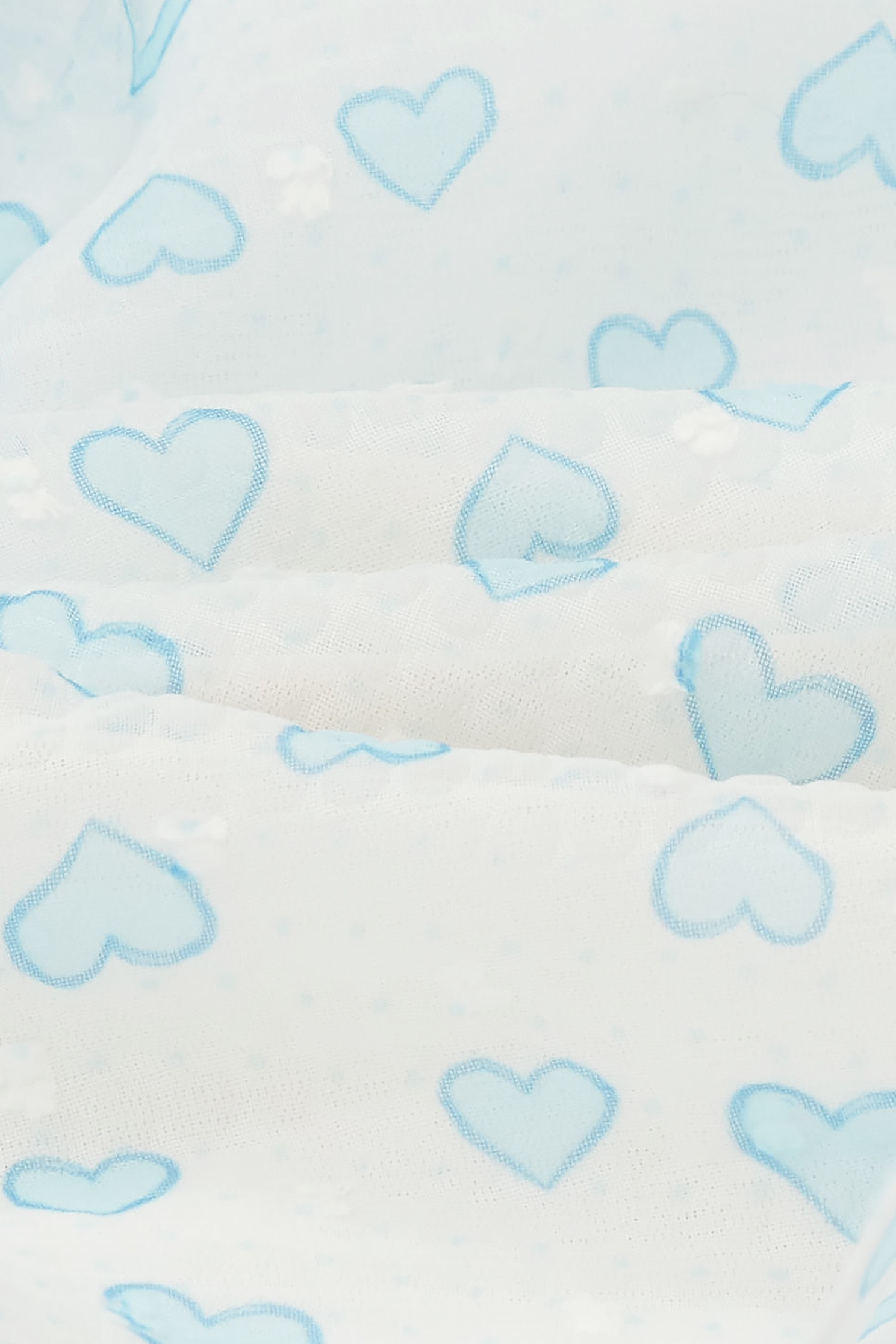 Heart Printed Puff Sleeve TopHeart Printed Puff Sleeve Top,Tops,Season (SS) Look