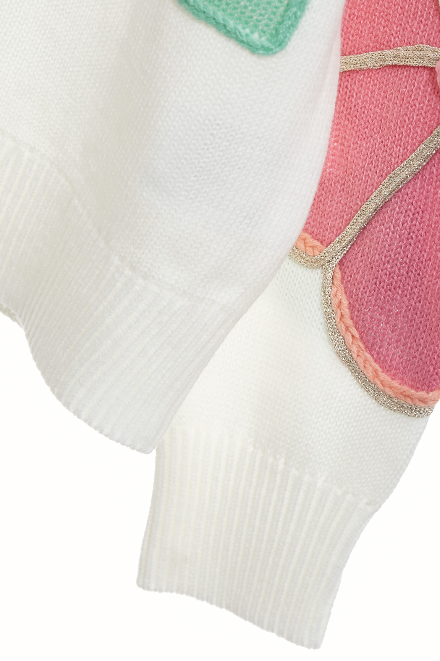 Braided Floral Detail Knit TopBraided Floral Detail Knit Top,Tops,Season (SS) Look,Knitted,Knitted tops