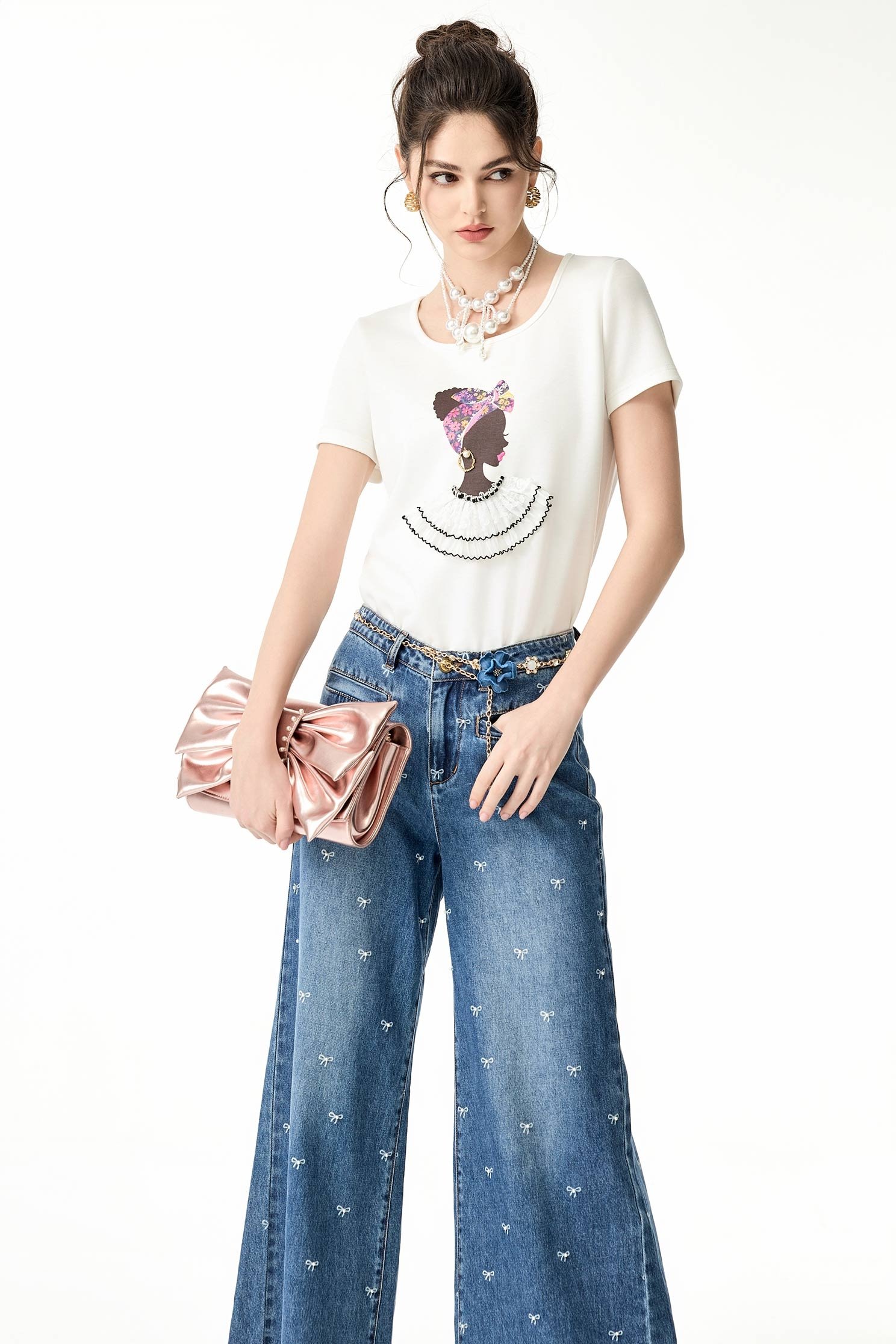 Figure Graphic Short Sleeve TeeFigure Graphic Short Sleeve Tee,T-shirts,Tops,Season (SS) Look