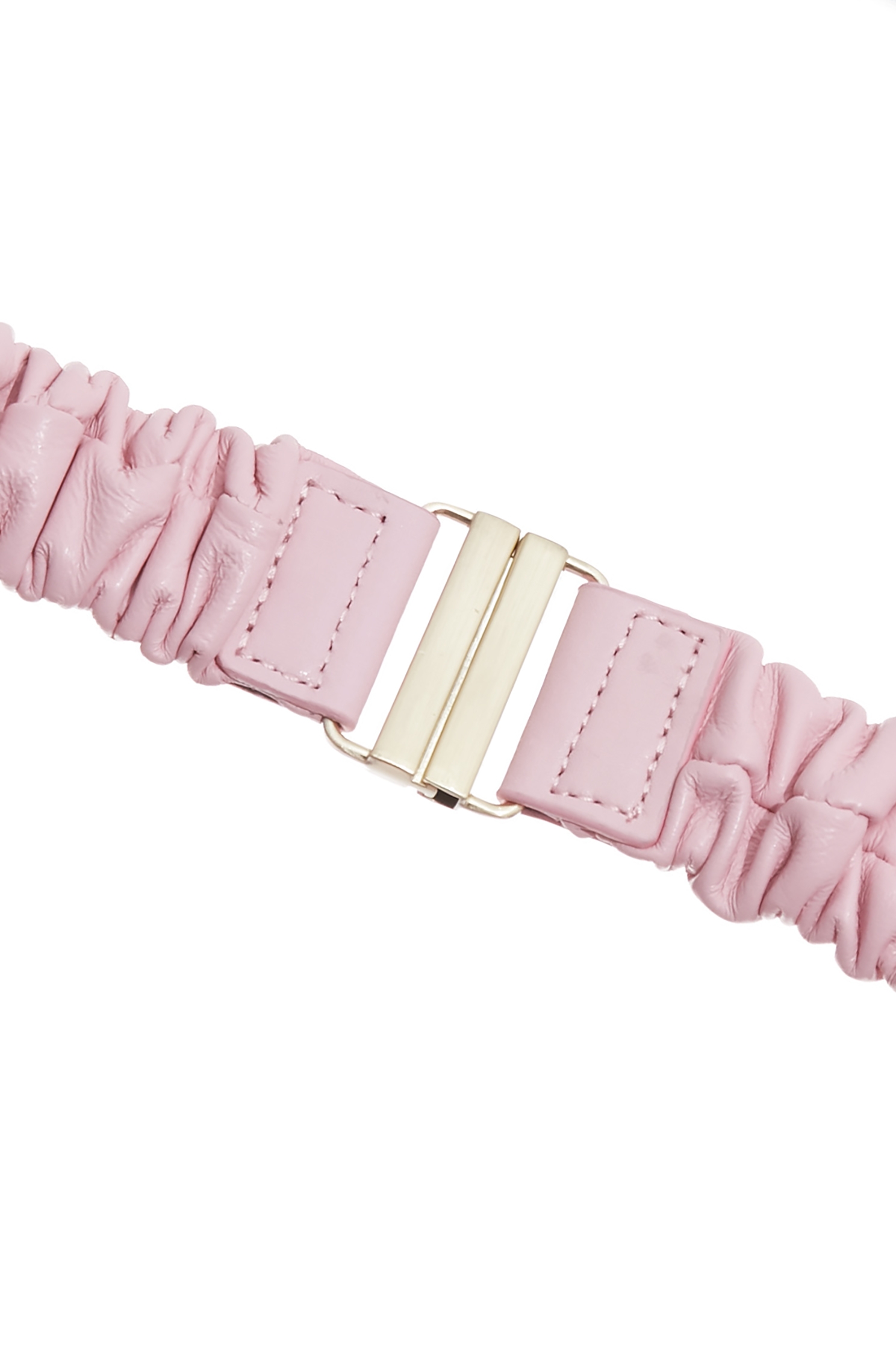 3-D Floral Detail Leather Belt3-D Floral Detail Leather Belt,Season (SS) Look,pearl,Belts,Leather
