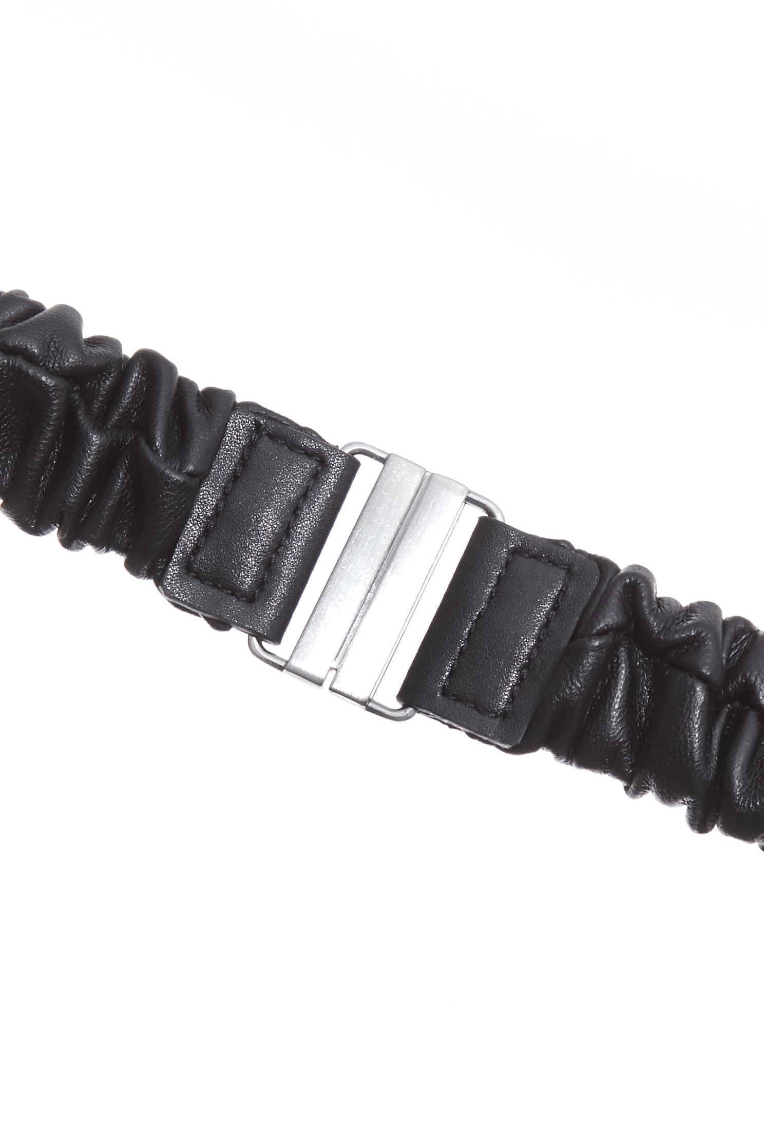 3-D Floral Detail Leather Belt3-D Floral Detail Leather Belt,Season (SS) Look,pearl,Belts,Leather