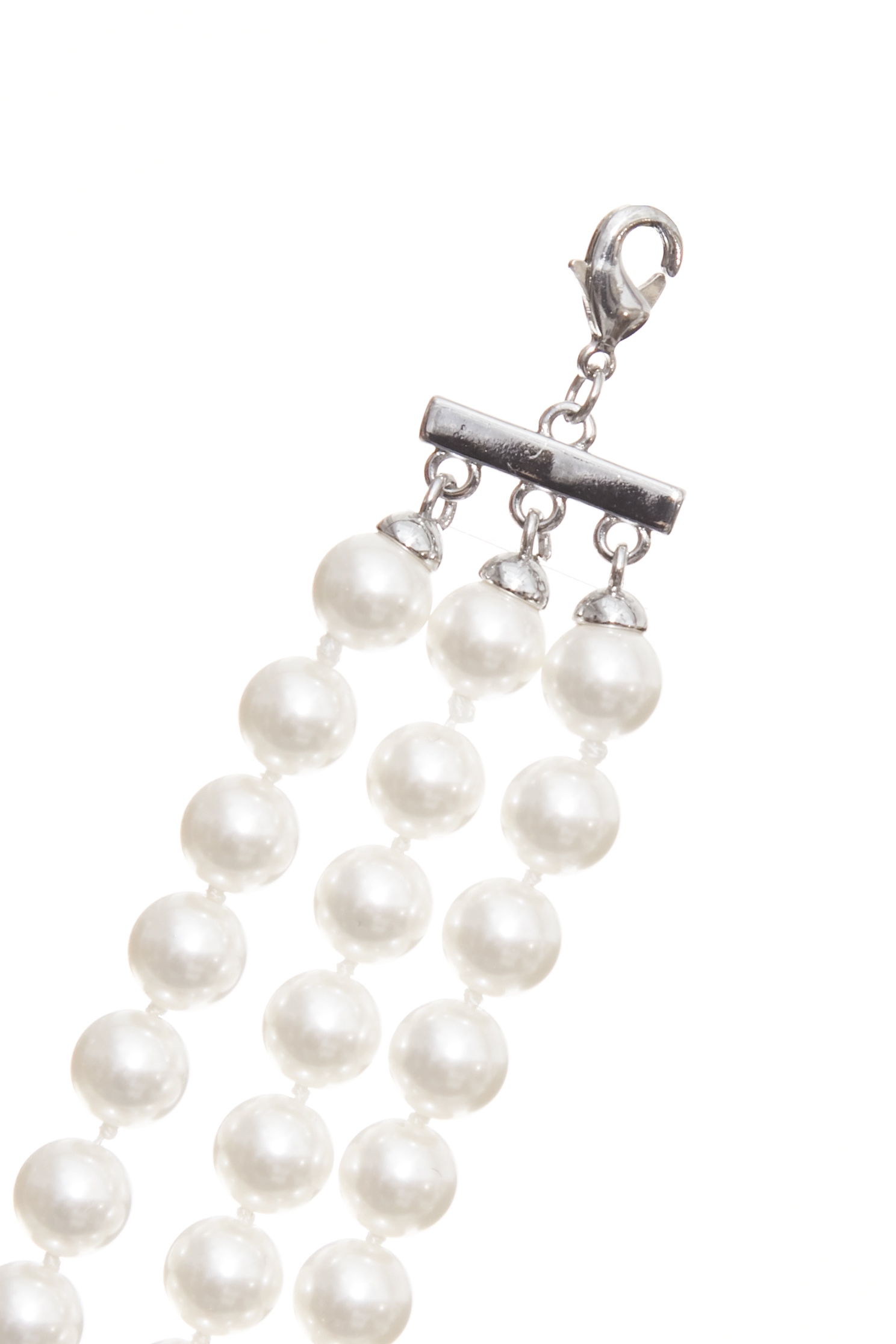 Bow Pendant Classic Pearl NecklaceBow Pendant Classic Pearl Necklace,Season (SS) Look,pearl,bows,Necklaces