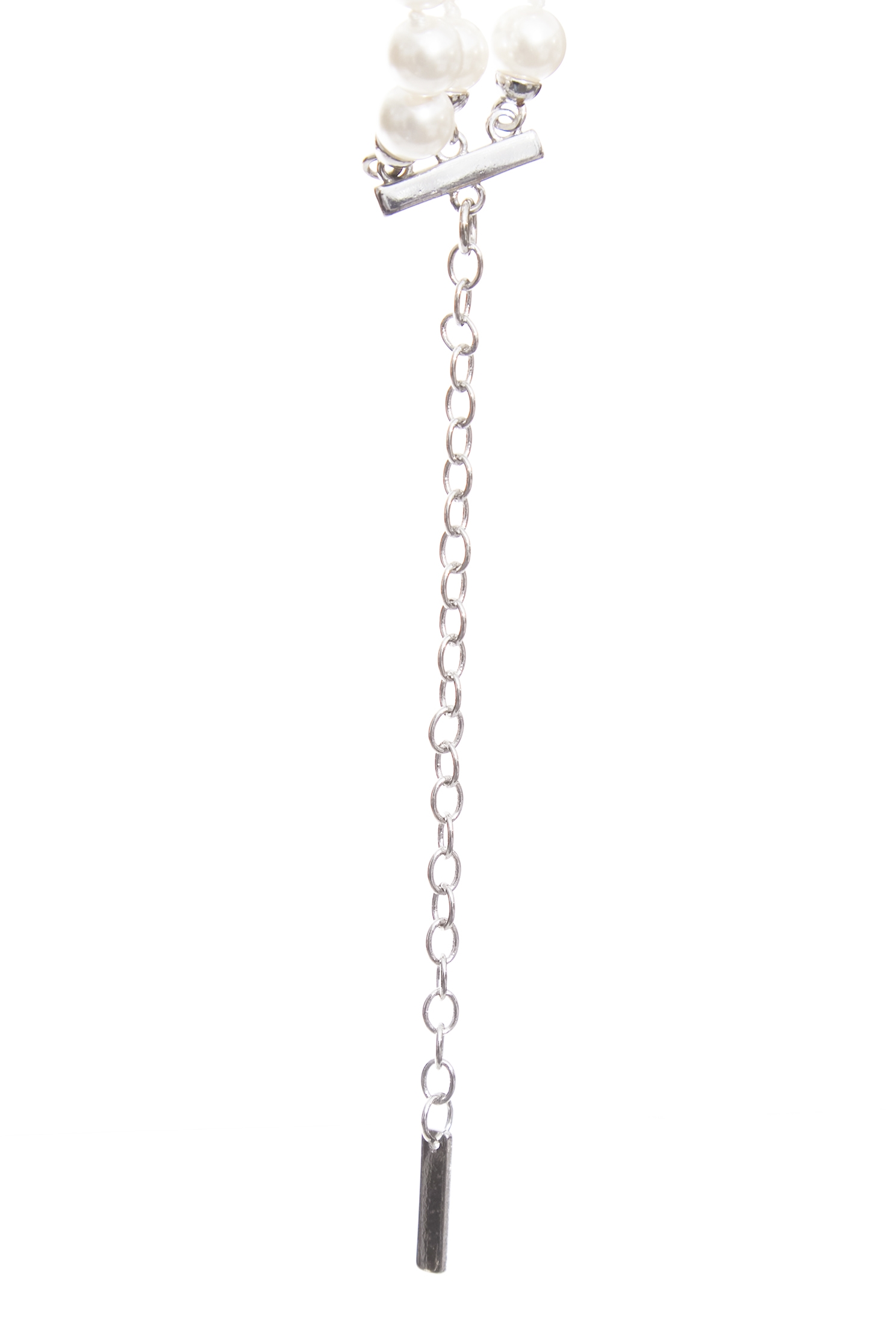 Bow Pendant Classic Pearl NecklaceBow Pendant Classic Pearl Necklace,Season (SS) Look,pearl,bows,Necklaces