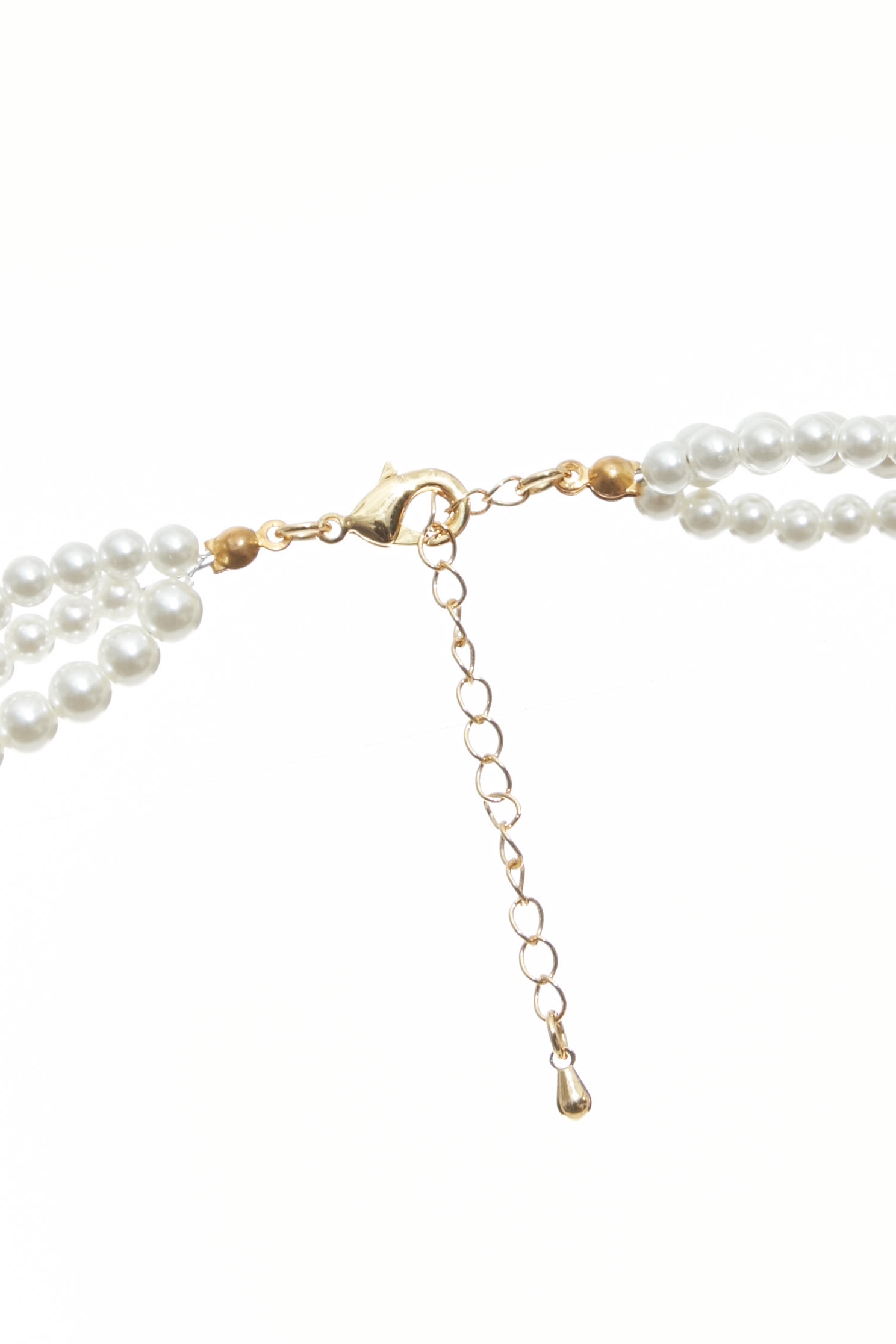Multi Layer Pearl NecklaceMulti Layer Pearl Necklace,Season (SS) Look,pearl,Necklaces