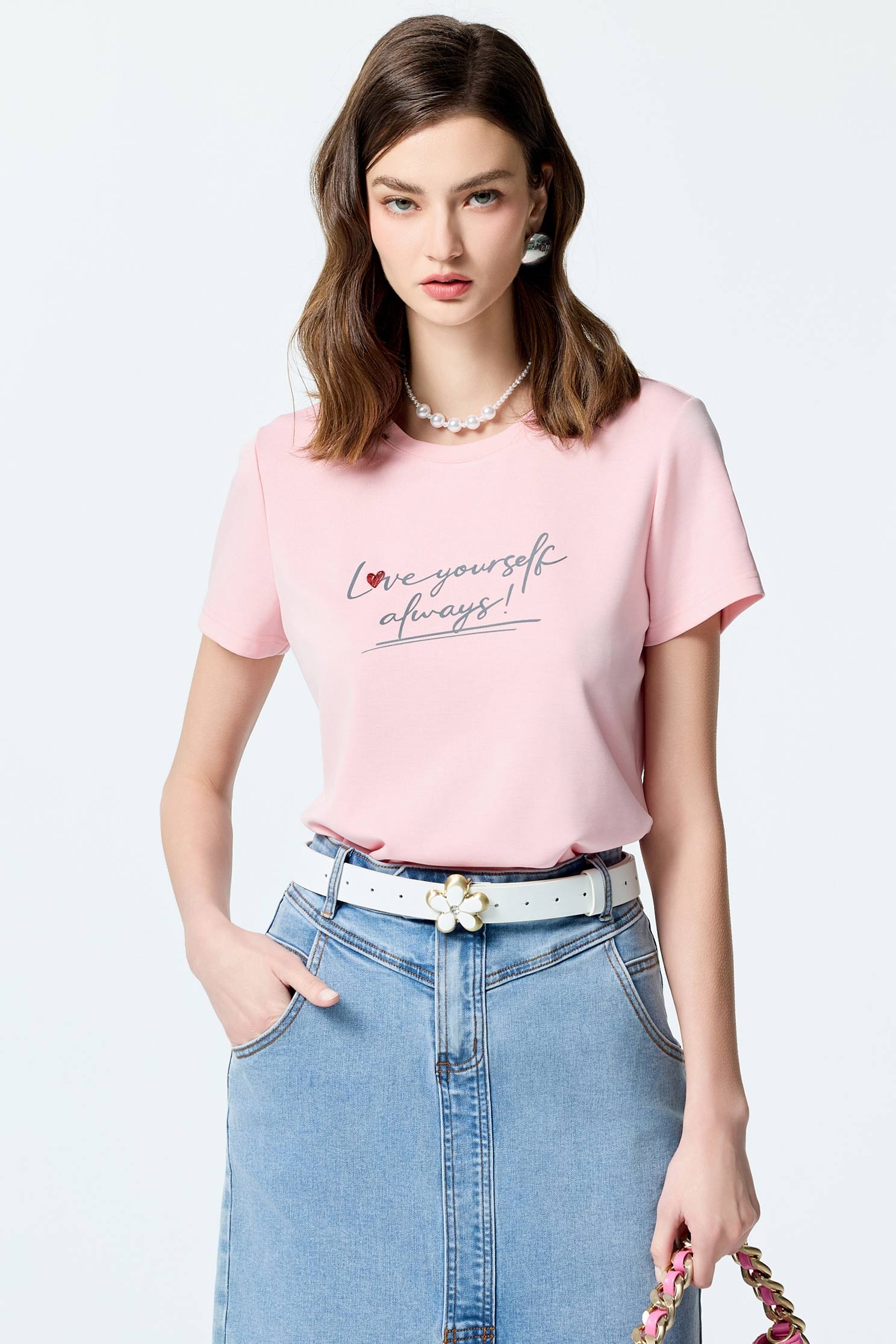 Diamonte Floral Leather BeltDiamonte Floral Leather Belt,Season (SS) Look,Leather