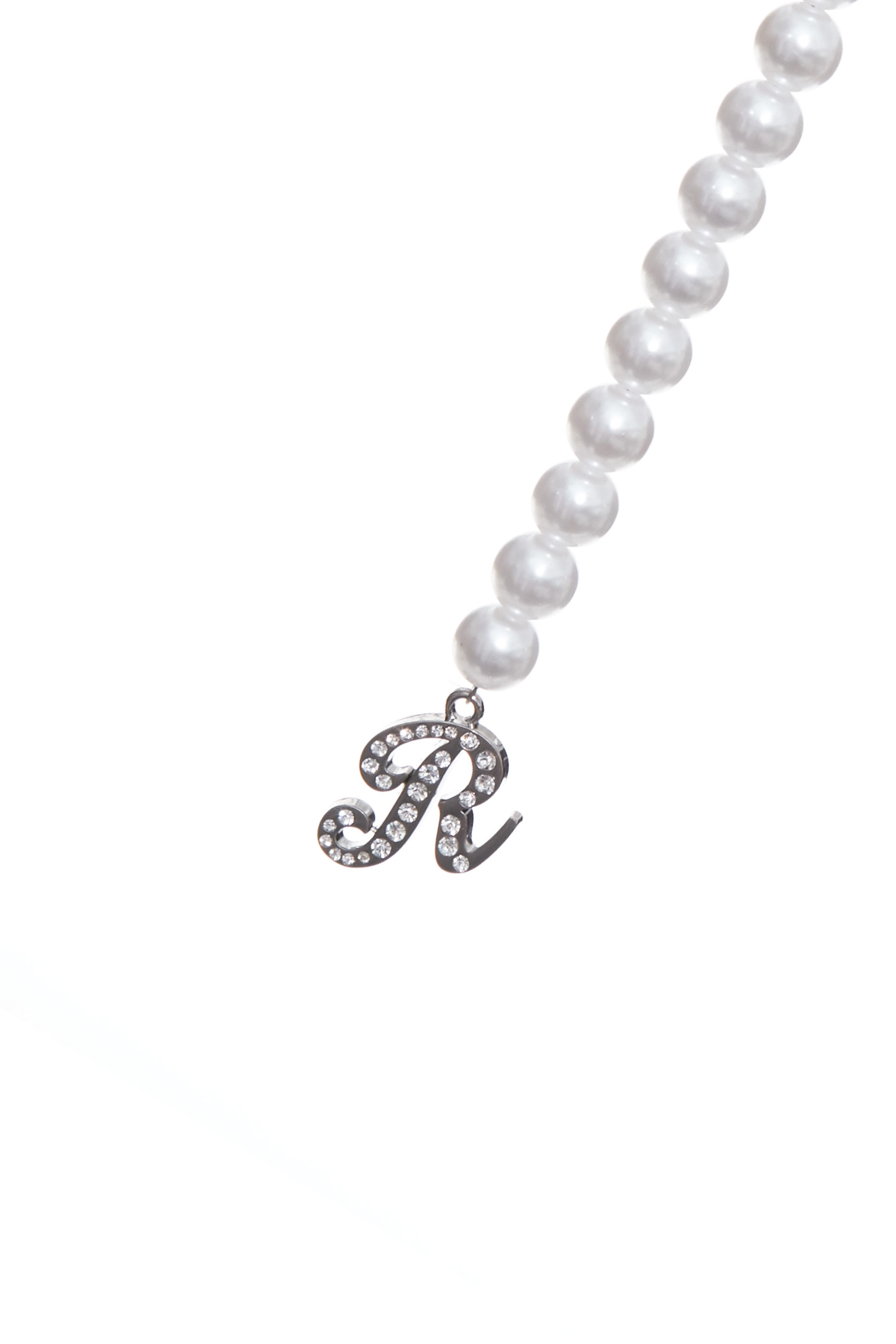 Classic Heart Detail Pearl Chain BeltClassic Heart Detail Pearl Chain Belt