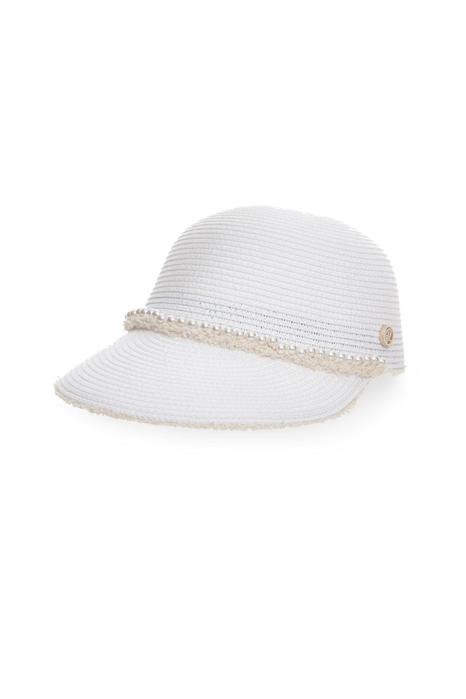 Pearl Detail Straw HatPearl Detail Straw Hat,Hats,Season (SS) Look,pearl