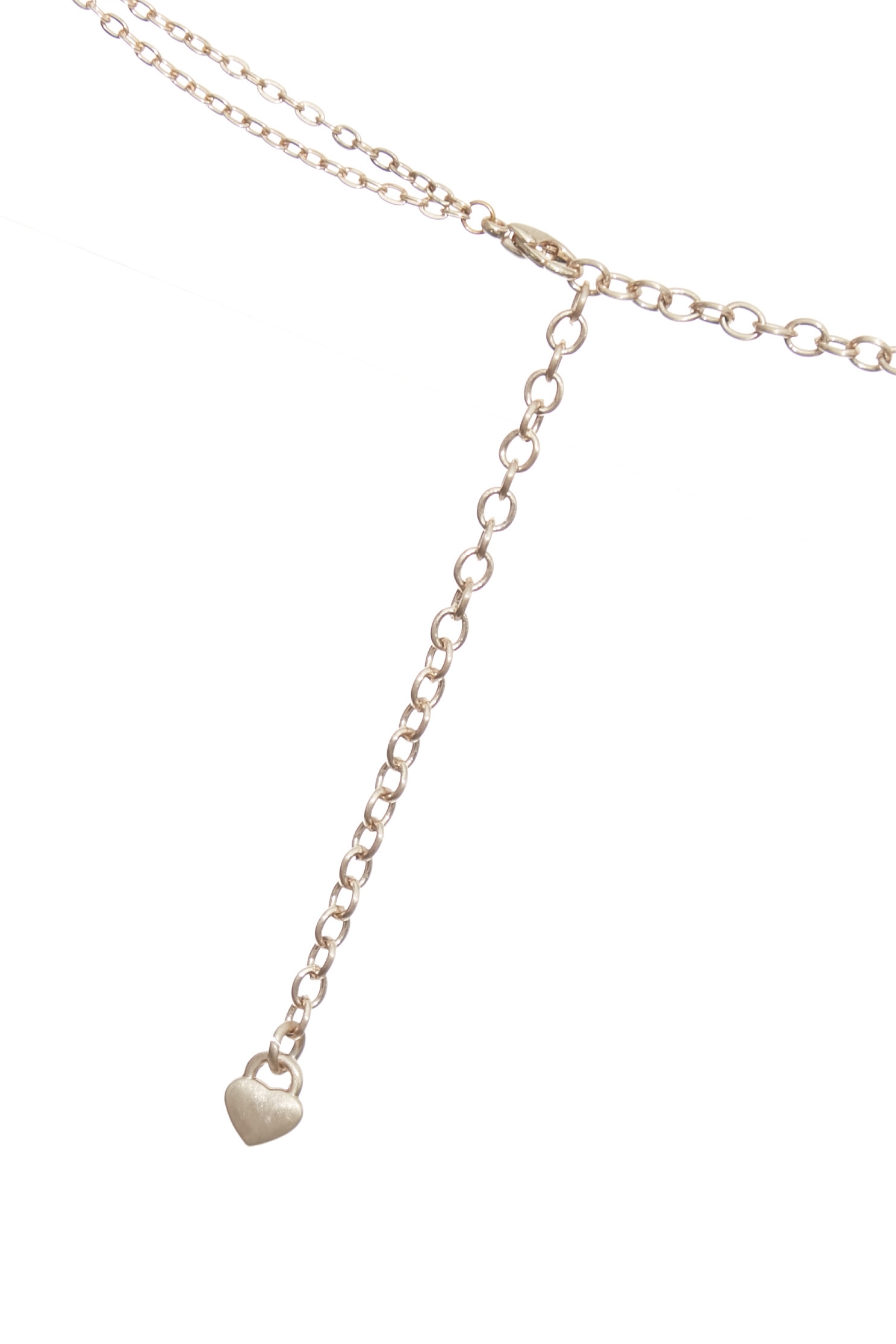 Floral Pendent Double Layer NecklaceFloral Pendent Double Layer Necklace,Season (SS) Look,pearl,Necklaces