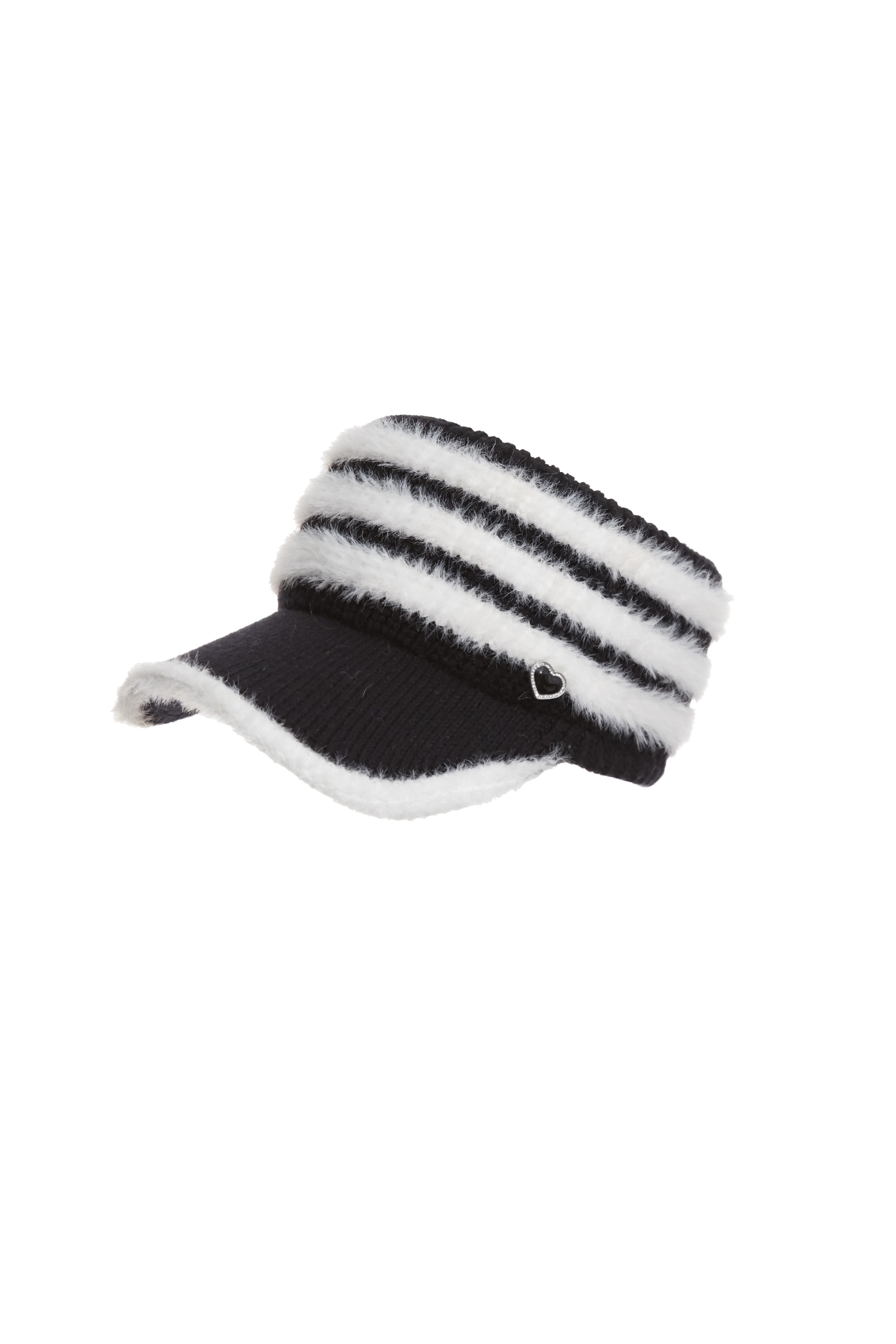 Contrast Plush Detail Knit CapContrast Plush Detail Knit Cap,Hats,Season (AW) Look,Knitted