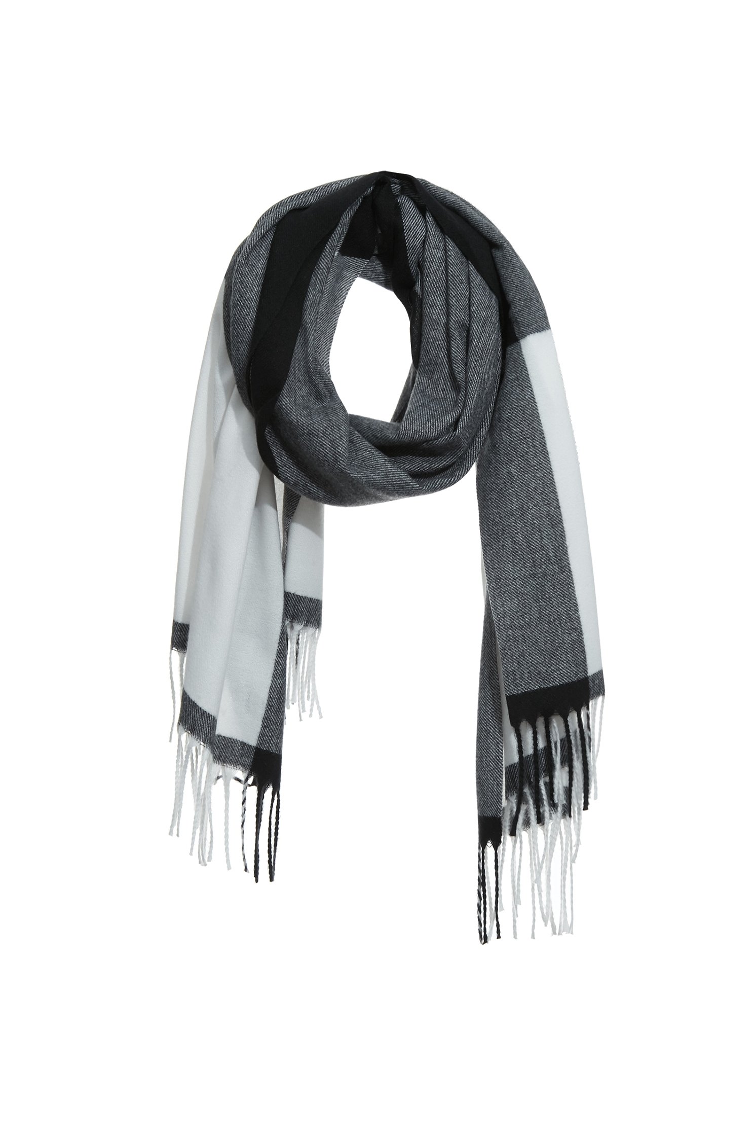 Classic Checkered ScarfClassic Checkered Scarf,Scarves,Plaid,Season (AW) Look,Knitted