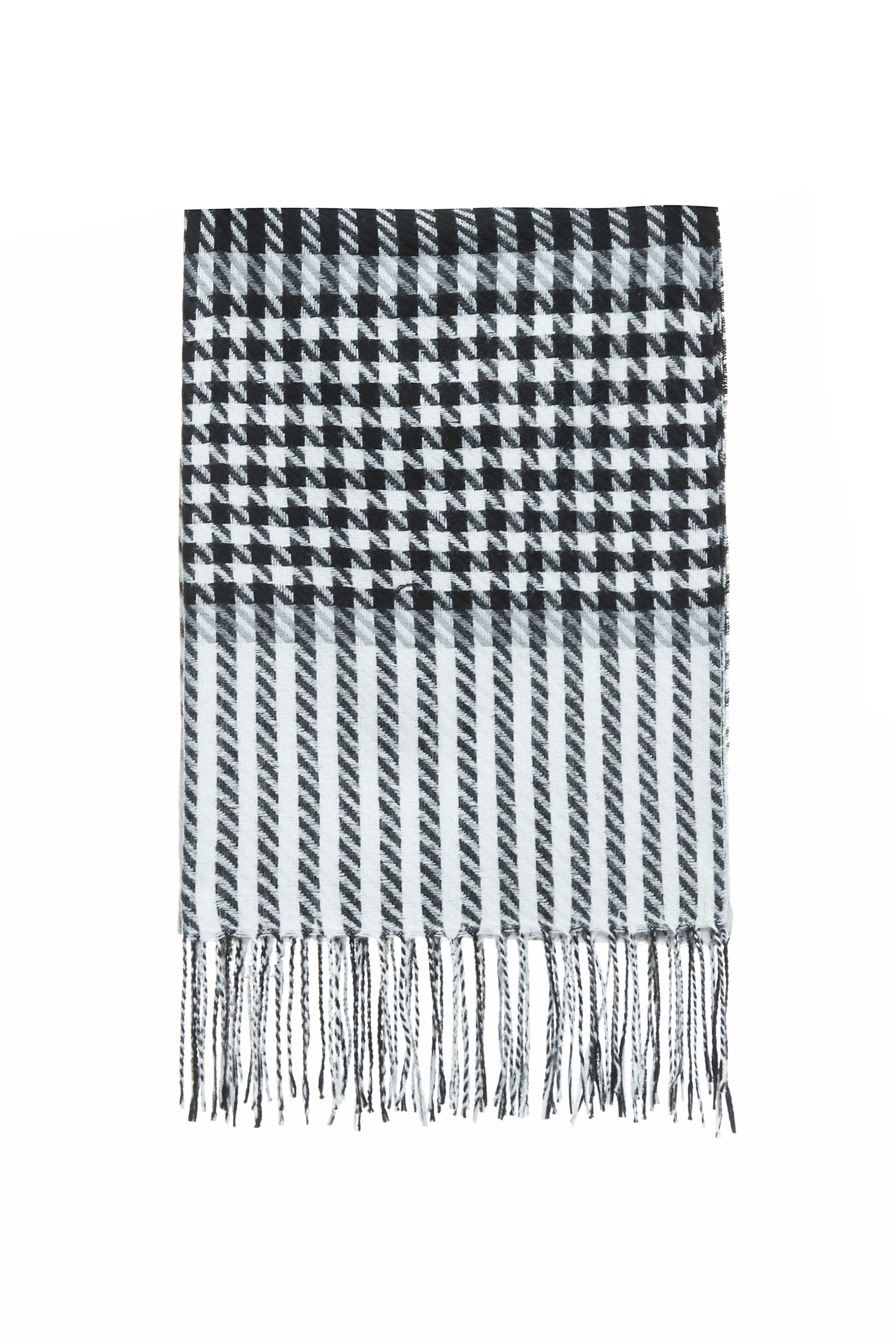Classic Houndstooth ScarfClassic Houndstooth Scarf,Scarves,Season (AW) Look,Knitted
