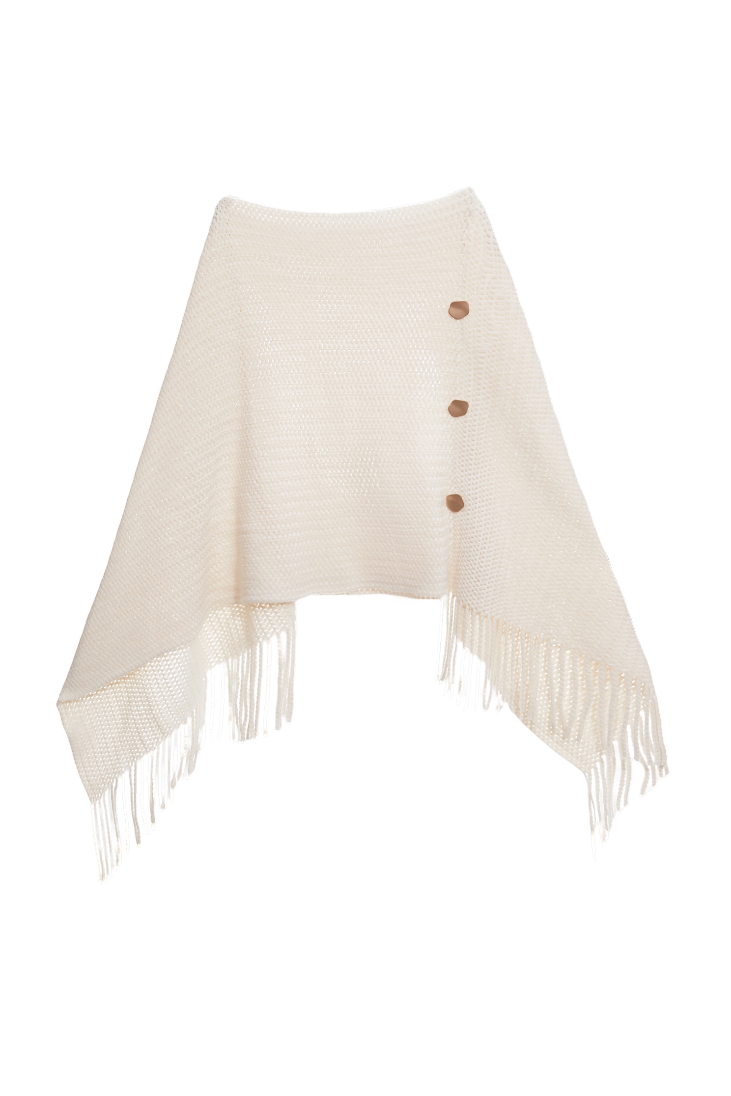 Minimalist Knit ShawlMinimalist Knit Shawl,Season (AW) Look,Knitted