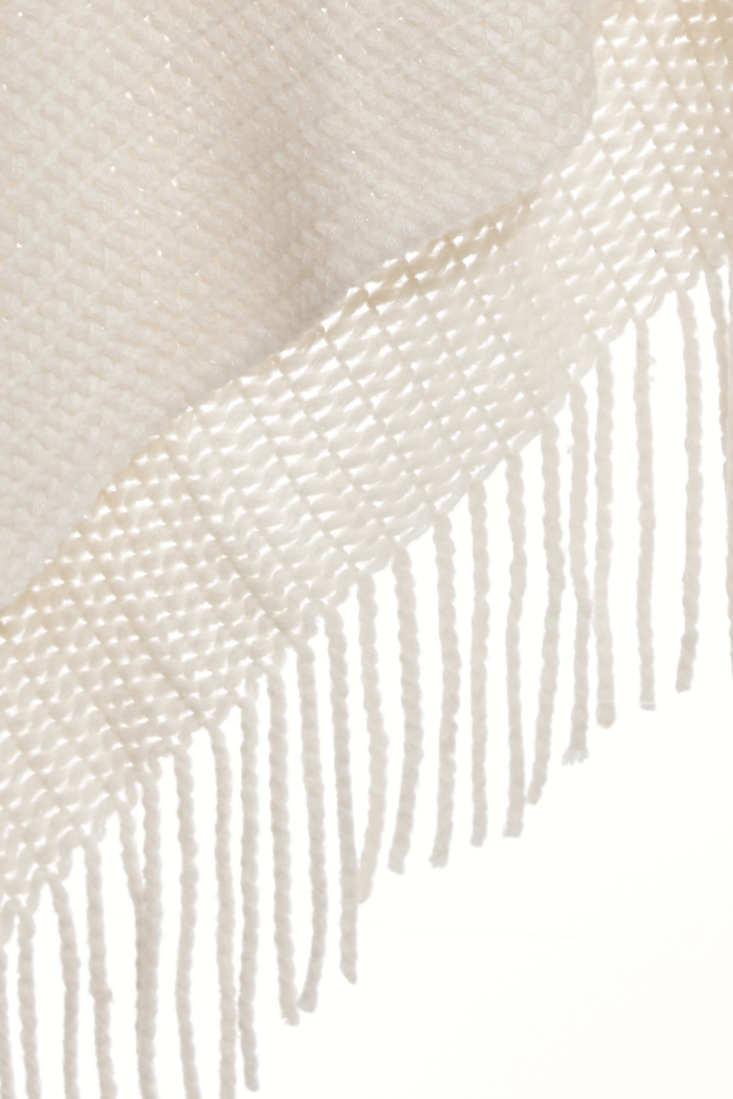 Minimalist Knit ShawlMinimalist Knit Shawl,Season (AW) Look,Knitted