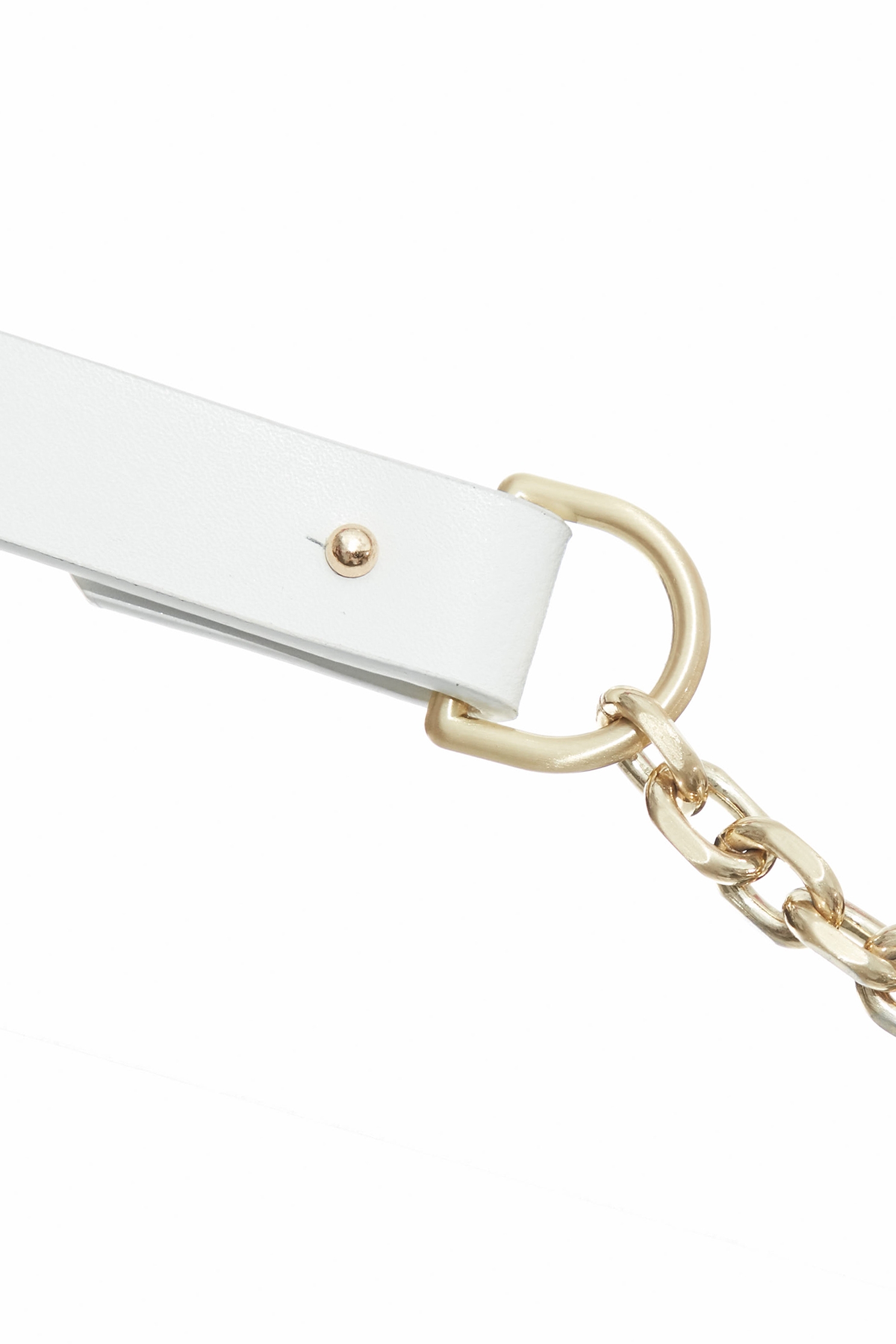 Pearl Detail Asymmetric BeltPearl Detail Asymmetric Belt,pearl,Belts,Leather,Season (AW) Look