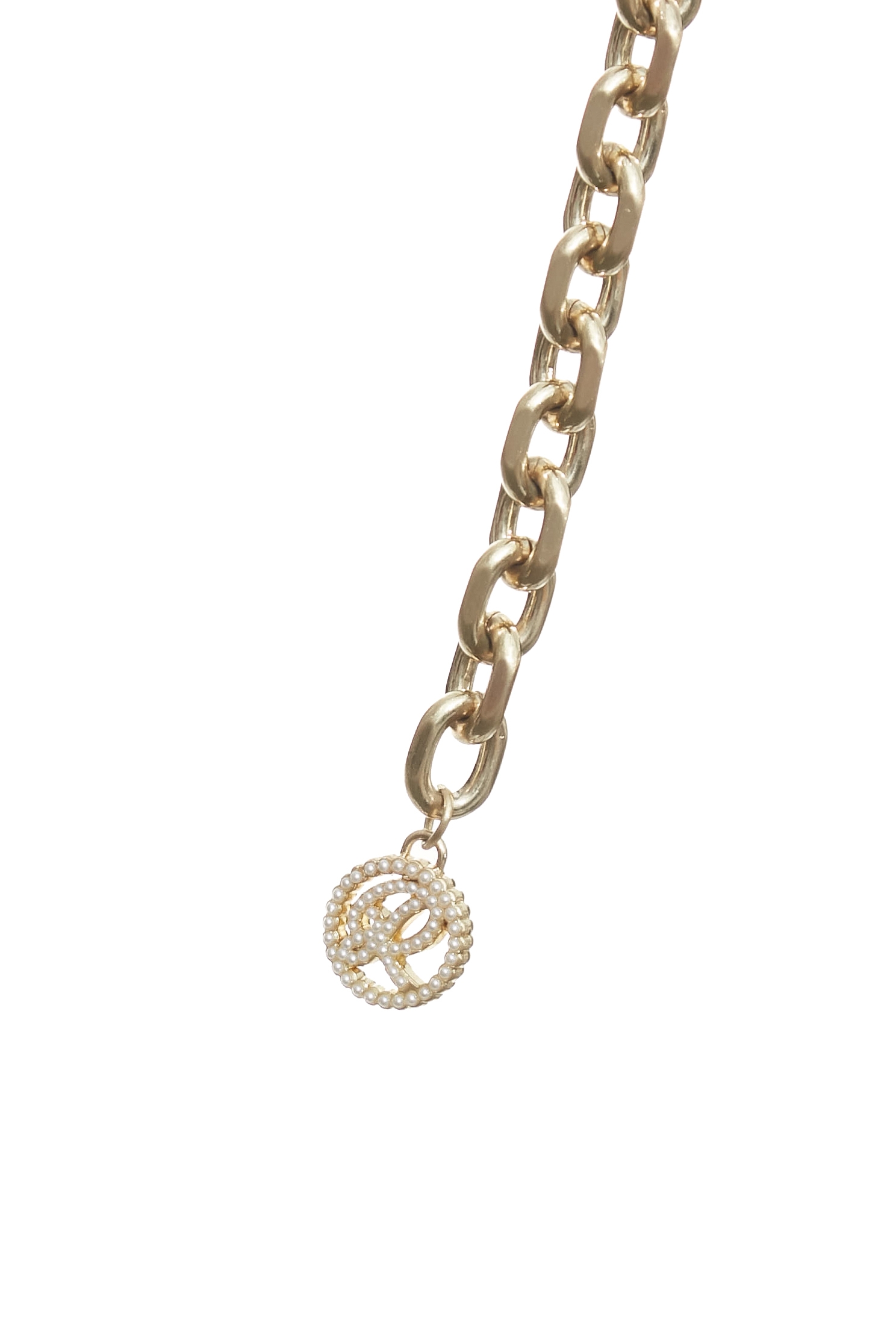 Pearl Detail Asymmetric BeltPearl Detail Asymmetric Belt,pearl,Belts,Leather,Season (AW) Look