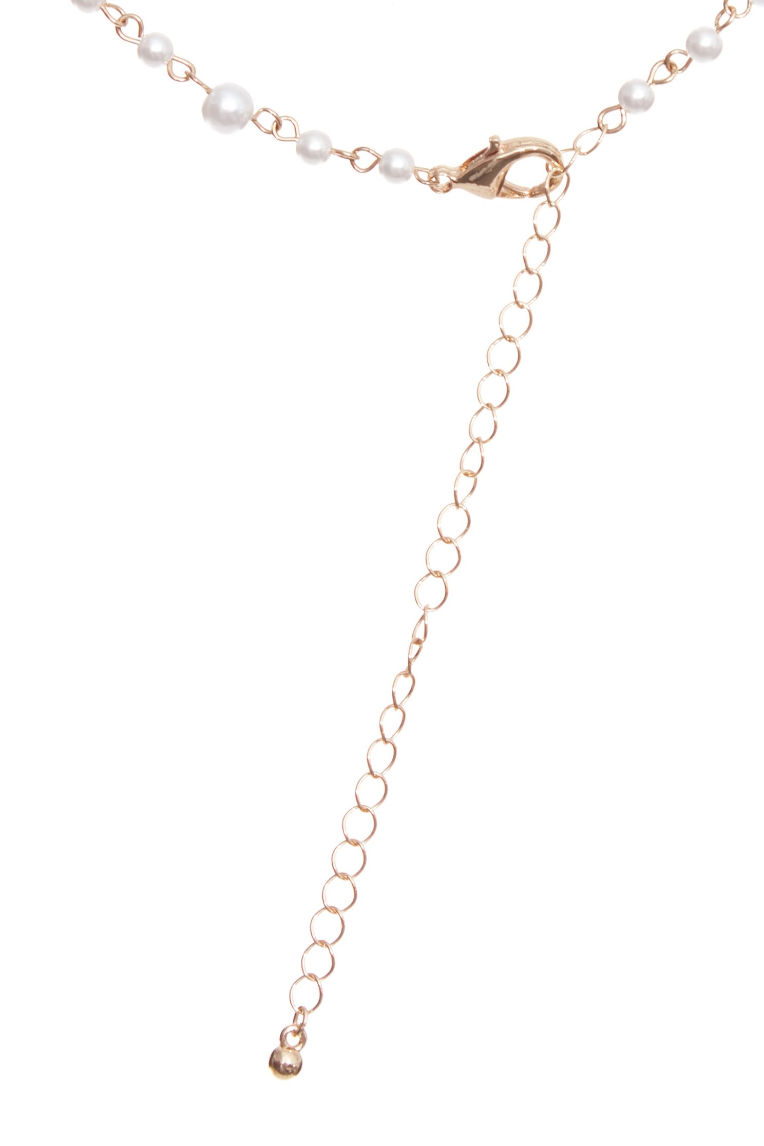 Bow Pendant Pearl NecklaceBow Pendant Pearl Necklace,Dresses,pearl,Season (AW) Look,Lace,bows,Necklaces