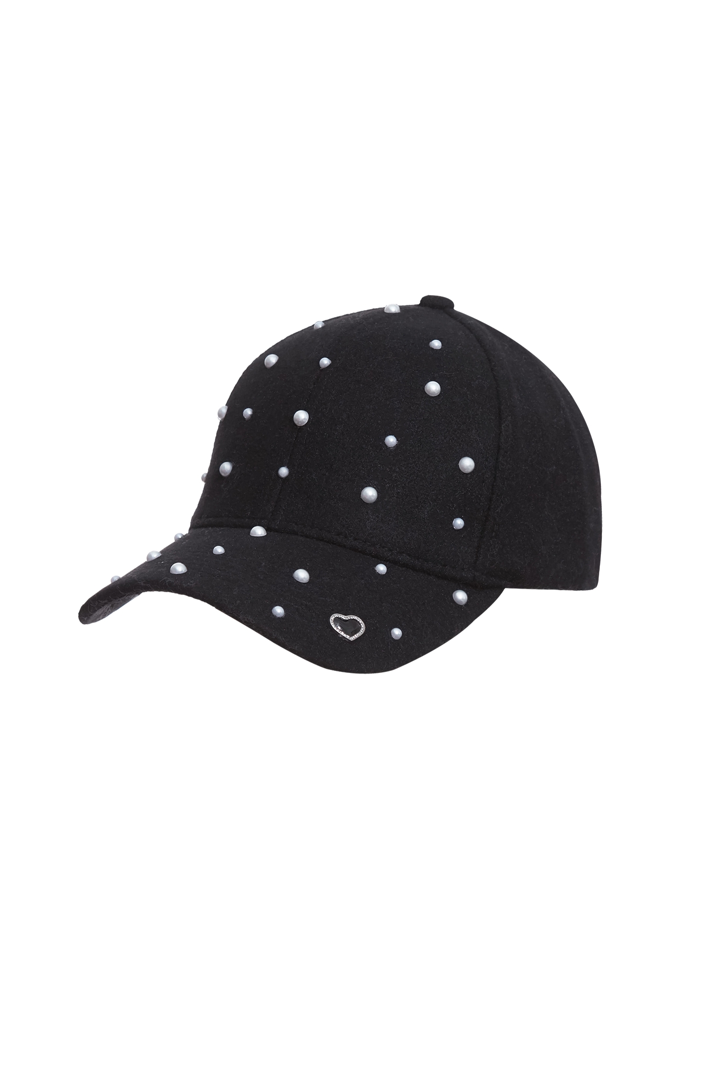Pearl Applique Base Ball CapPearl Applique Base Ball Cap,pearl,Season (AW) Look