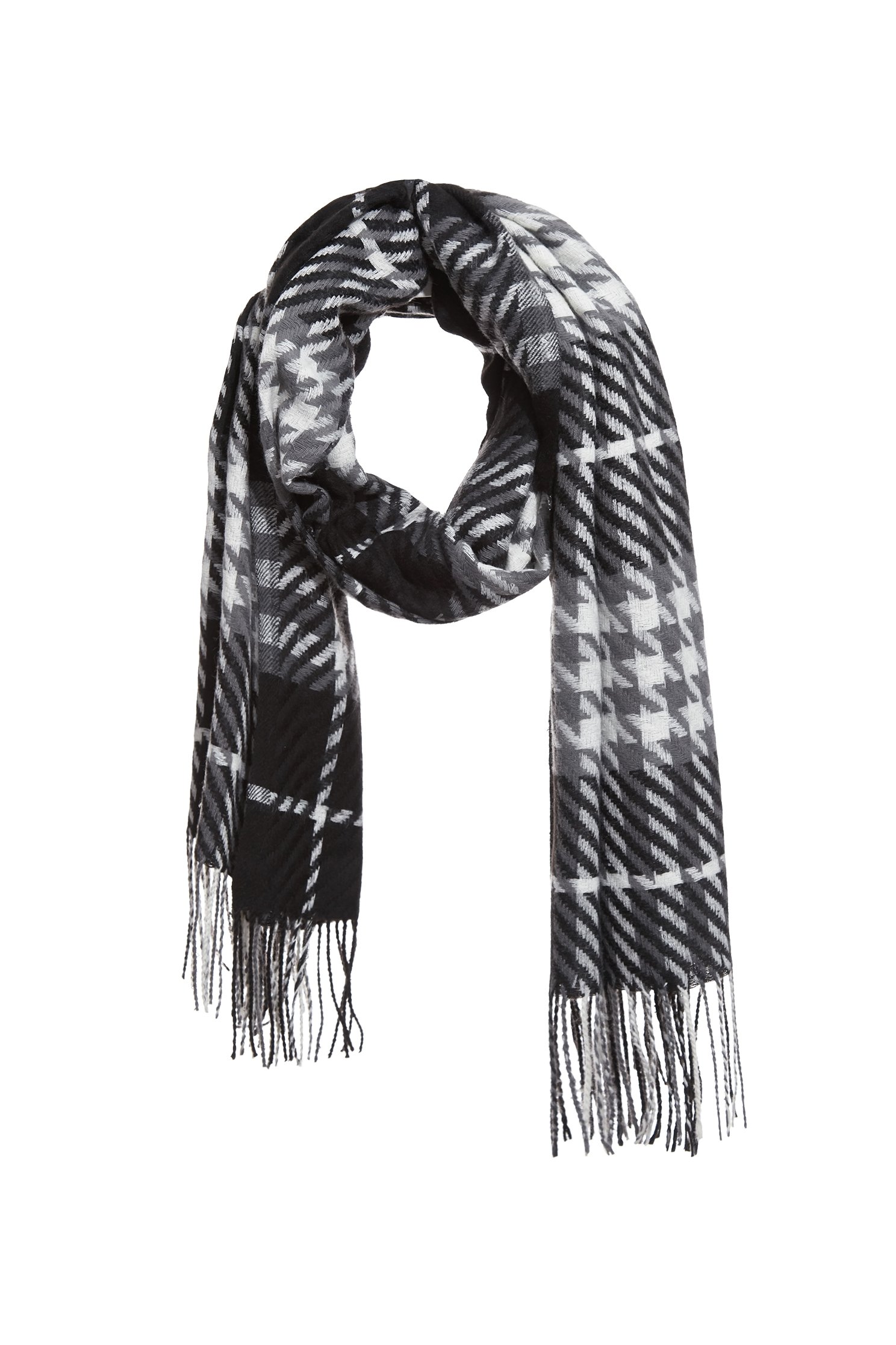 Classic Checkered ScarfClassic Checkered Scarf,Scarves,Plaid,Season (AW) Look,Knitted