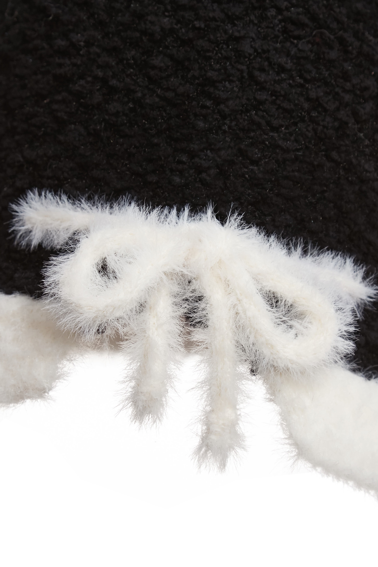 Floral Detail Fleece HatFloral Detail Fleece Hat,Hats,Season (AW) Look,Knitted