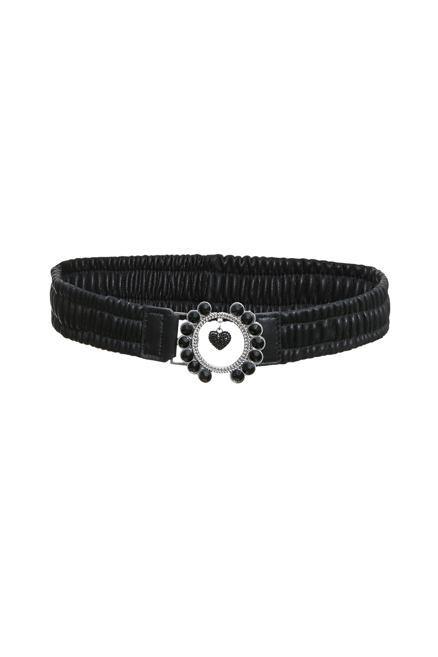 Diamonte Buckle Leather BeltDiamonte Buckle Leather Belt,Belts,Leather,Season (AW) Look