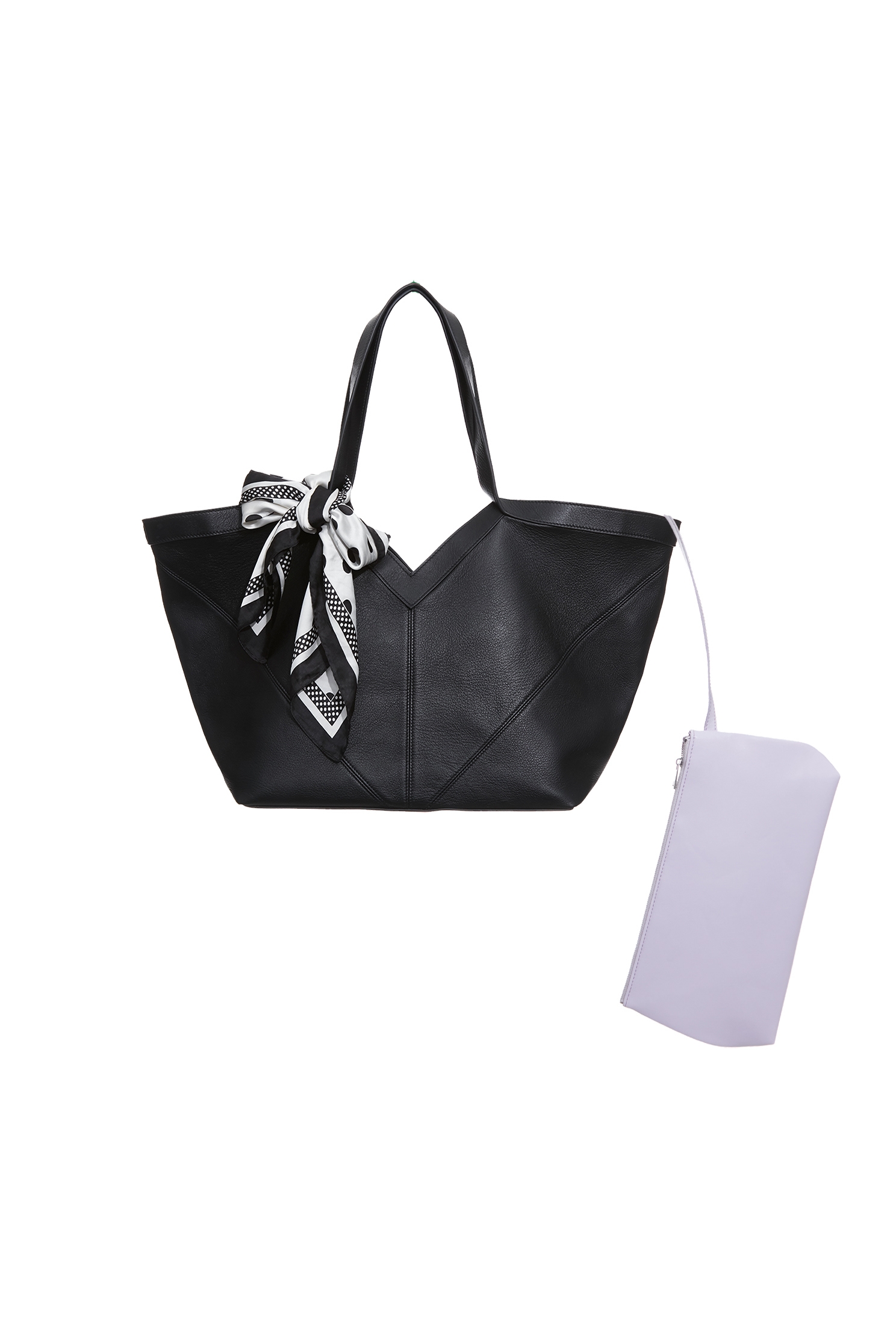 Minimalist Big Leather Tote BagMinimalist Big Leather Tote Bag,Leather,Season (AW) Look