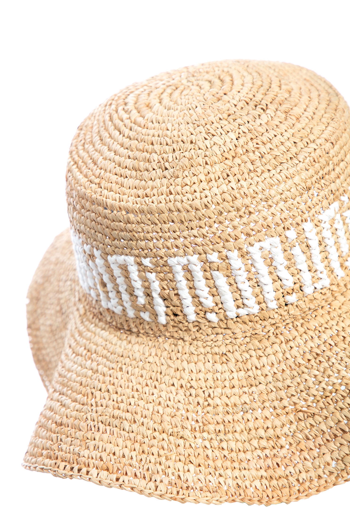 Woven Rattan Sun HatNEW LOOK raffia straw hat with letter ''R'' design,Season (SS) Look