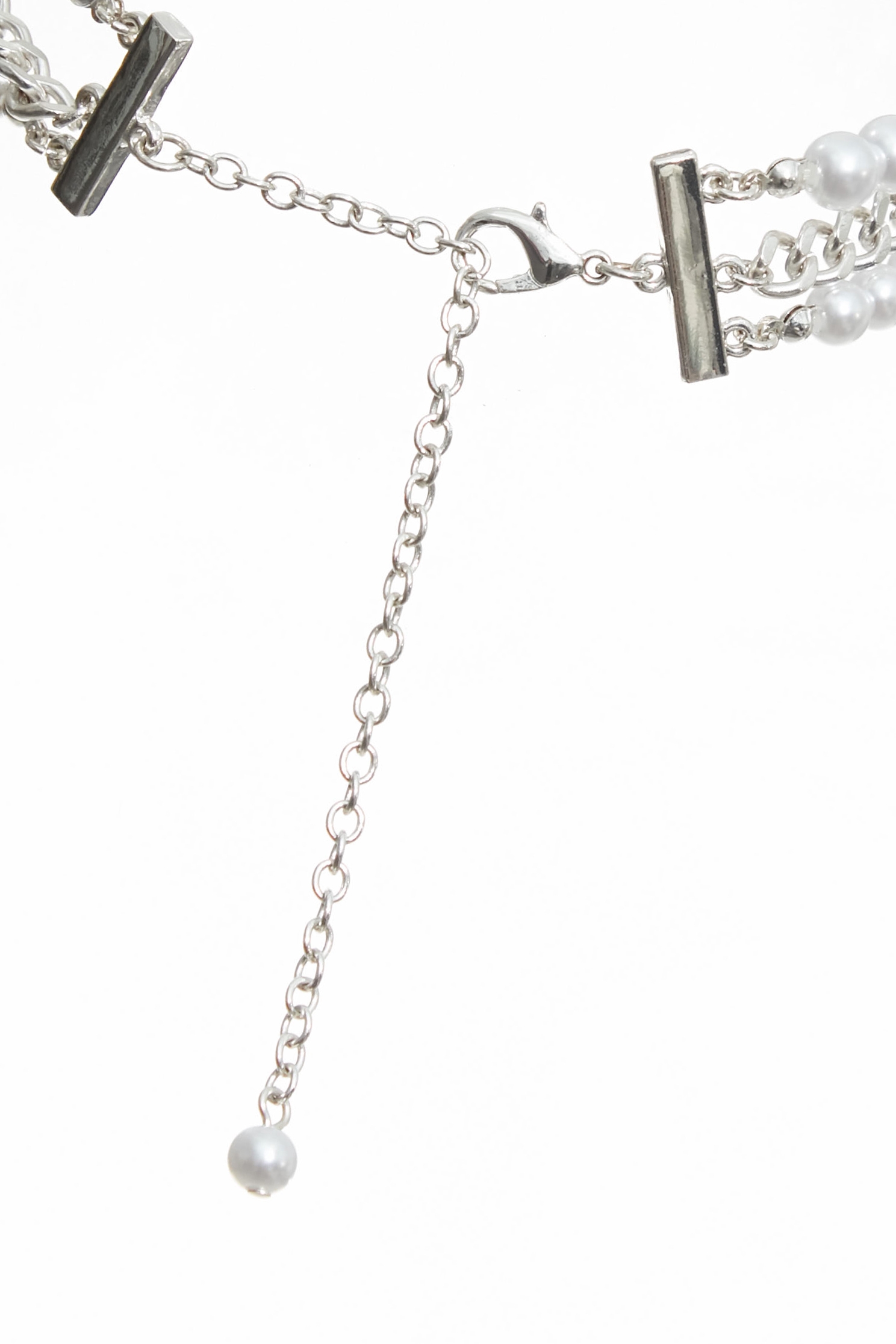 Classic Pearl Ribbon NecklaceClassic Pearl Ribbon Necklace,pearl,Season (AW) Look,bows,Necklaces