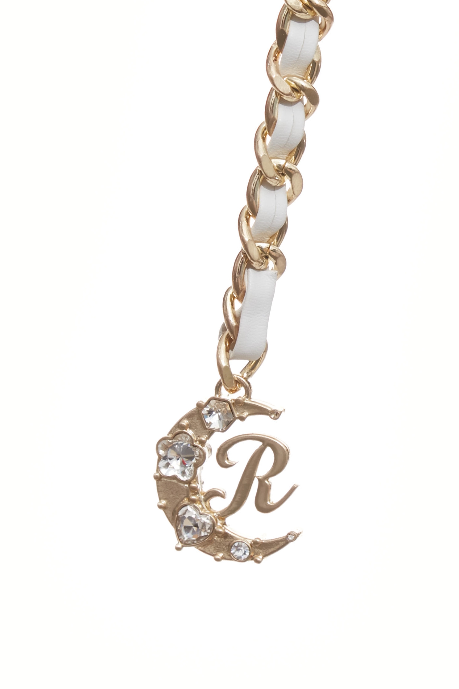 Braided  R Logo Charm BeltBraided  R Logo Charm Belt,Season (AW) Look