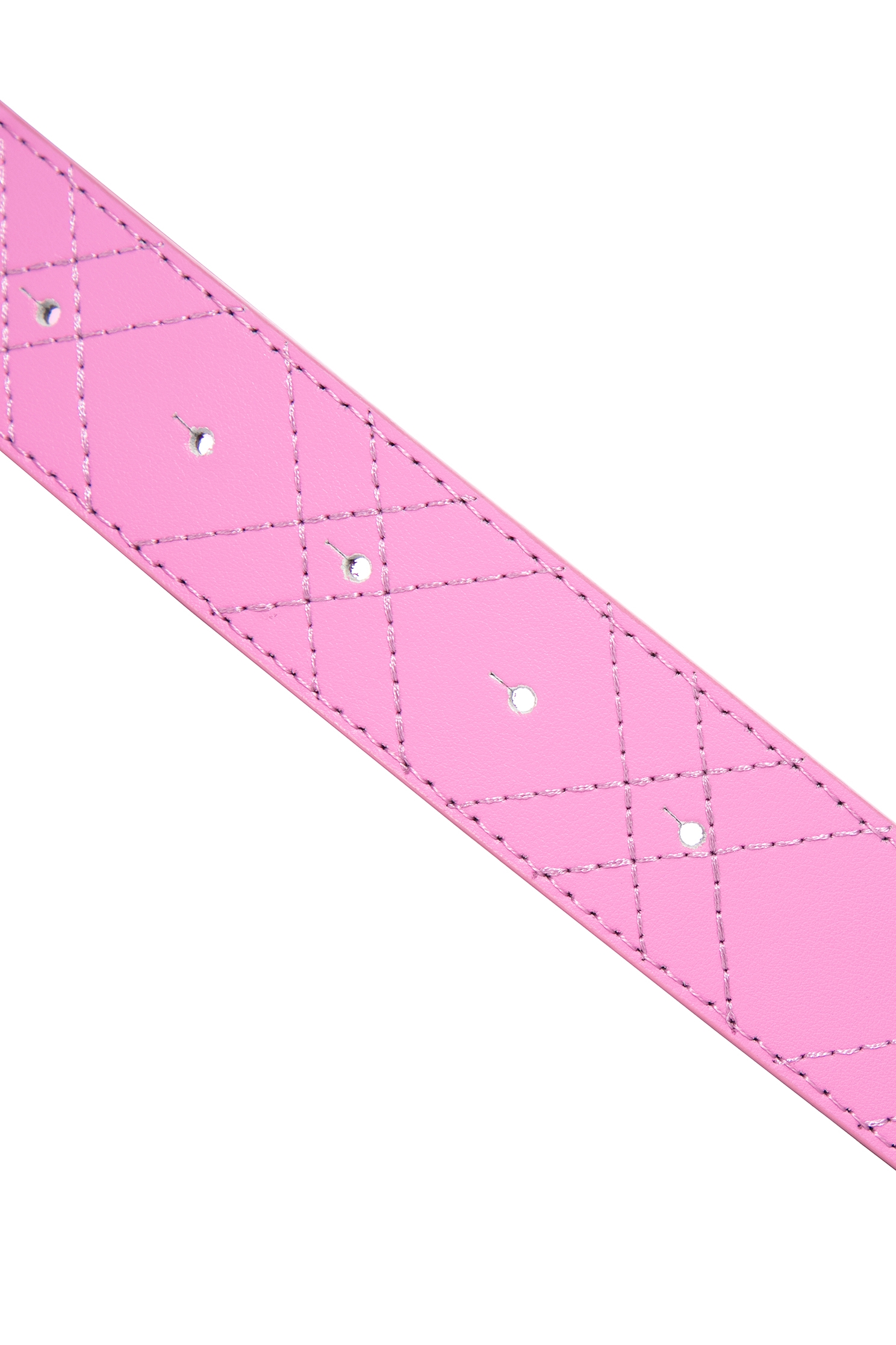 Heart Buckle Leather BeltLeather belt with heart design,Season (SS) Look,pearl,Belts