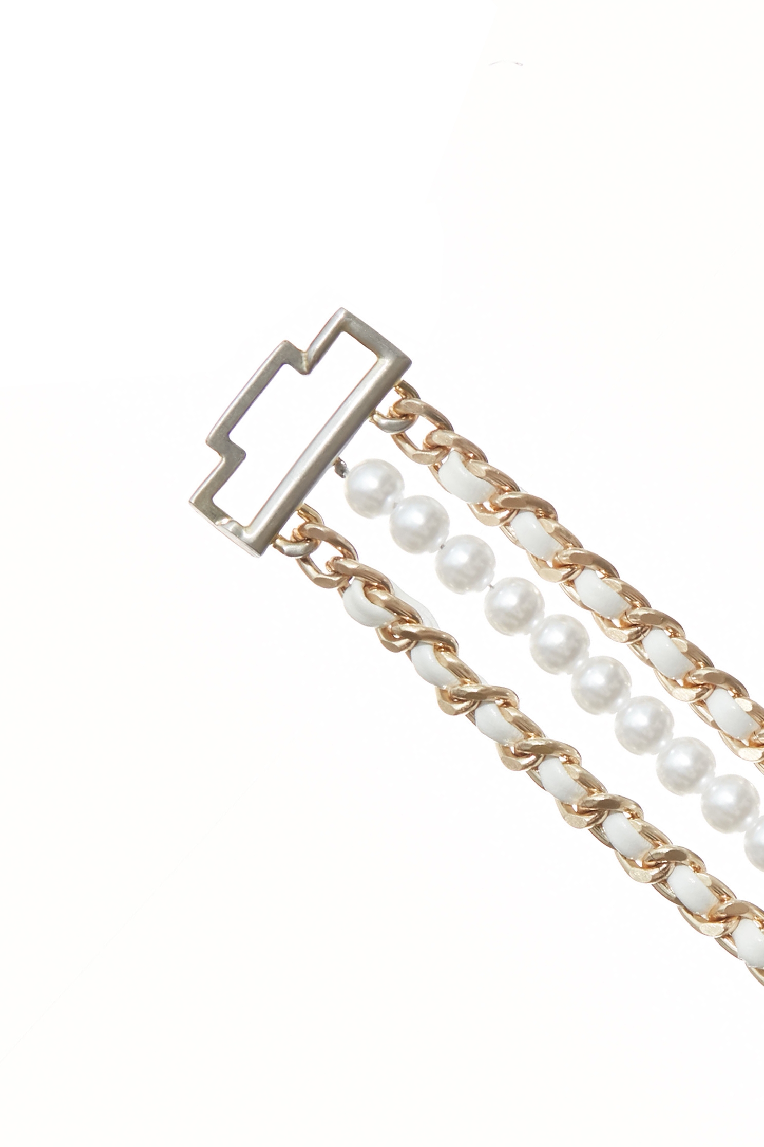 Heart Shape Hardware Half Elastic BeltHeart Shape Hardware Half Elastic Belt,Season (SS) Look,pearl,Belts