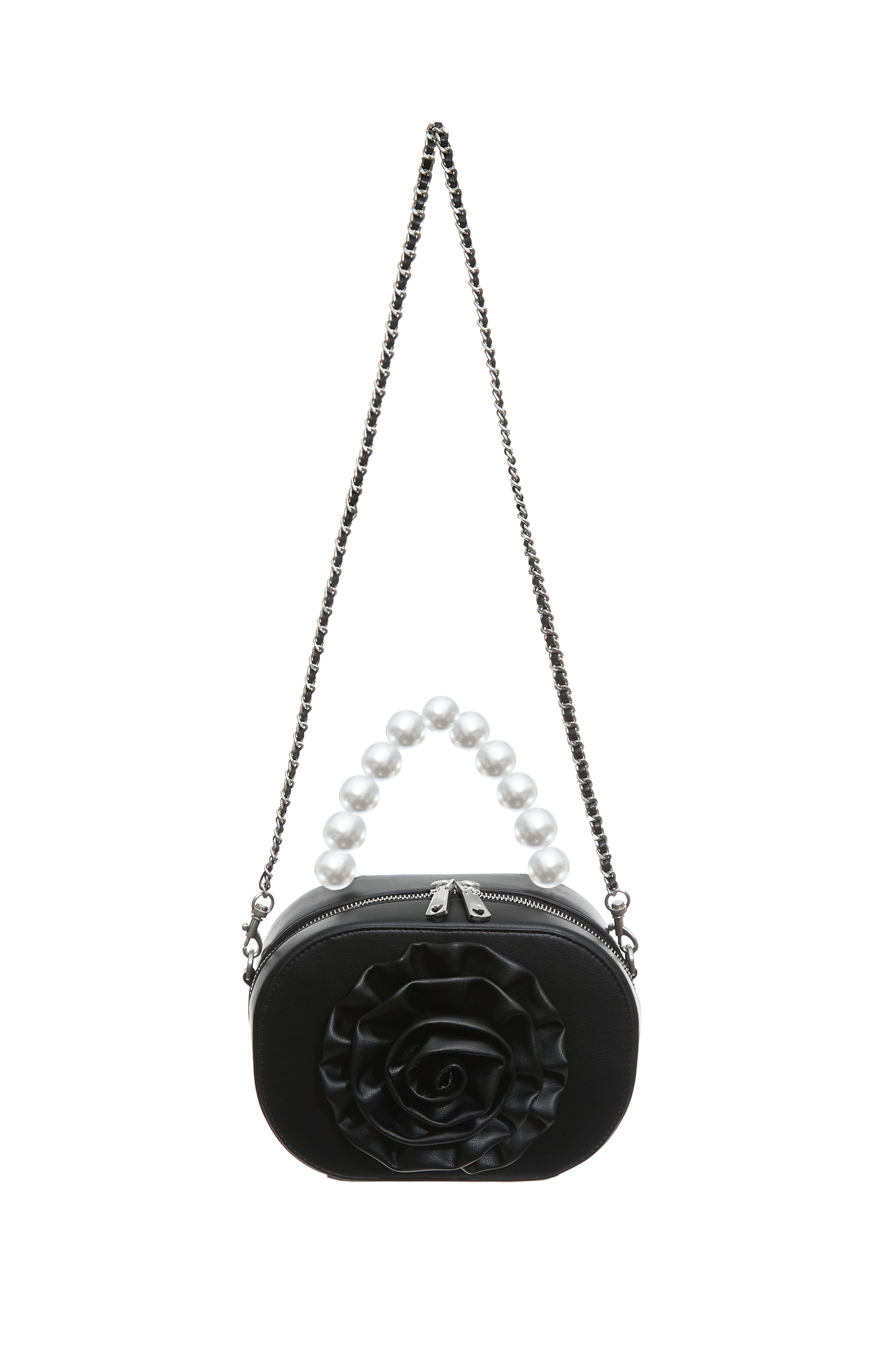 Floral Detail Classy HandbangFloral Detail Classy Handbang,Crossbody bags,Season (SS) Look,pearl