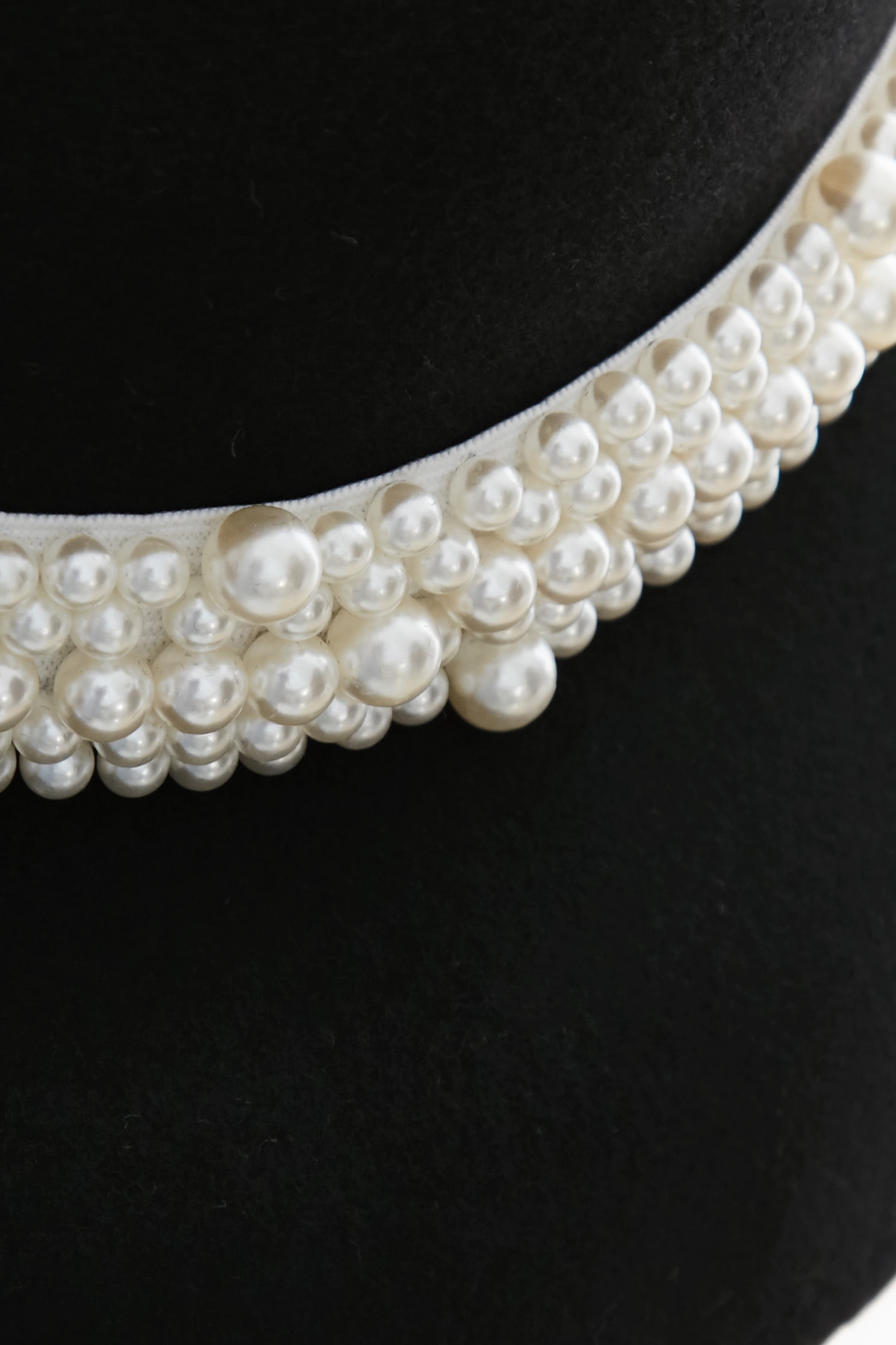 Pearl Detail Ladies HatPearl Detail Ladies Hat,Hats,Season (SS) Look,pearl