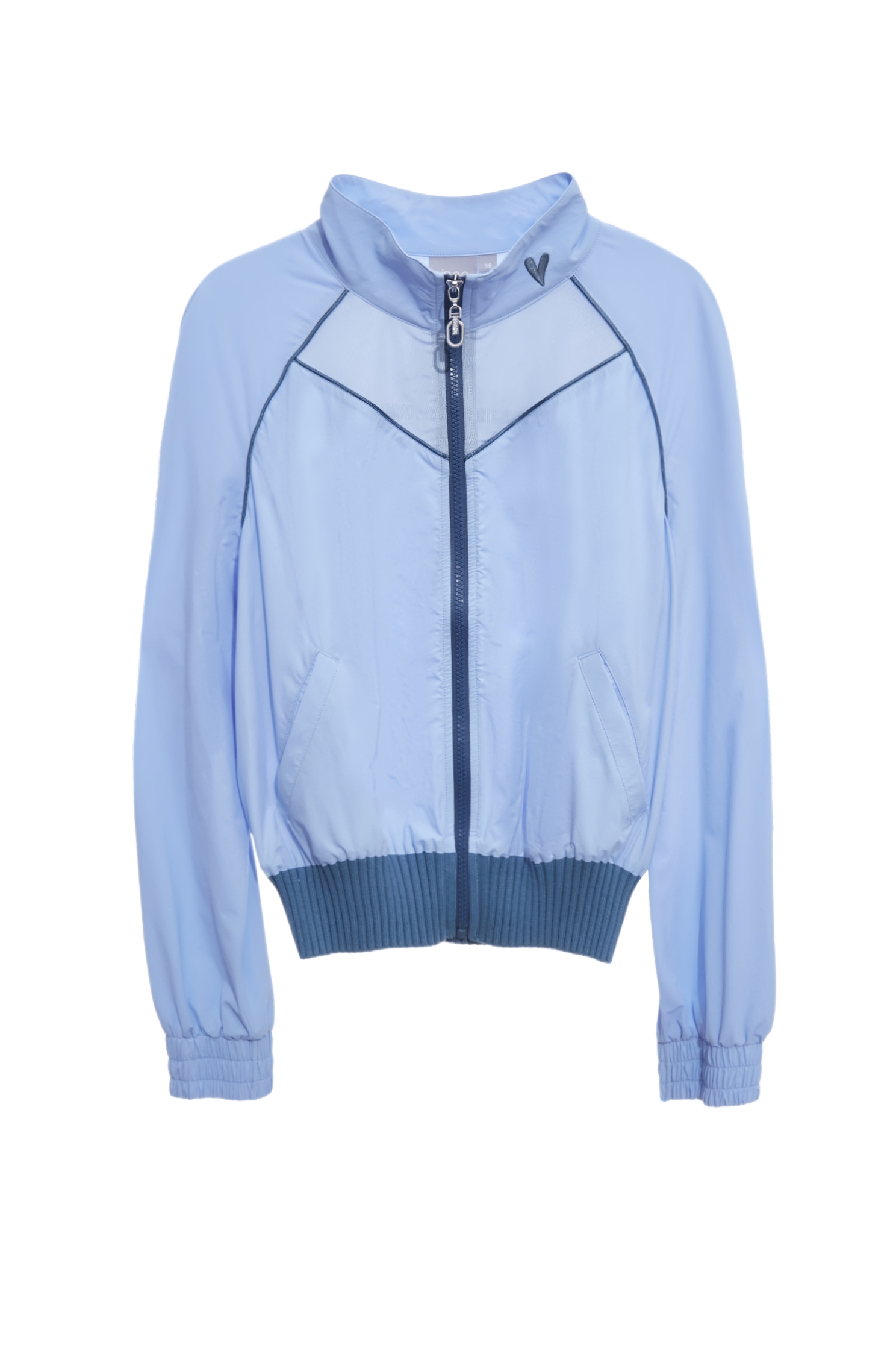Contrast Trim Detail Collagen JacketContrast Trim Detail Collagen Jacket,Jackets,Outerwear,Season (SS) Look,Mesh fabric