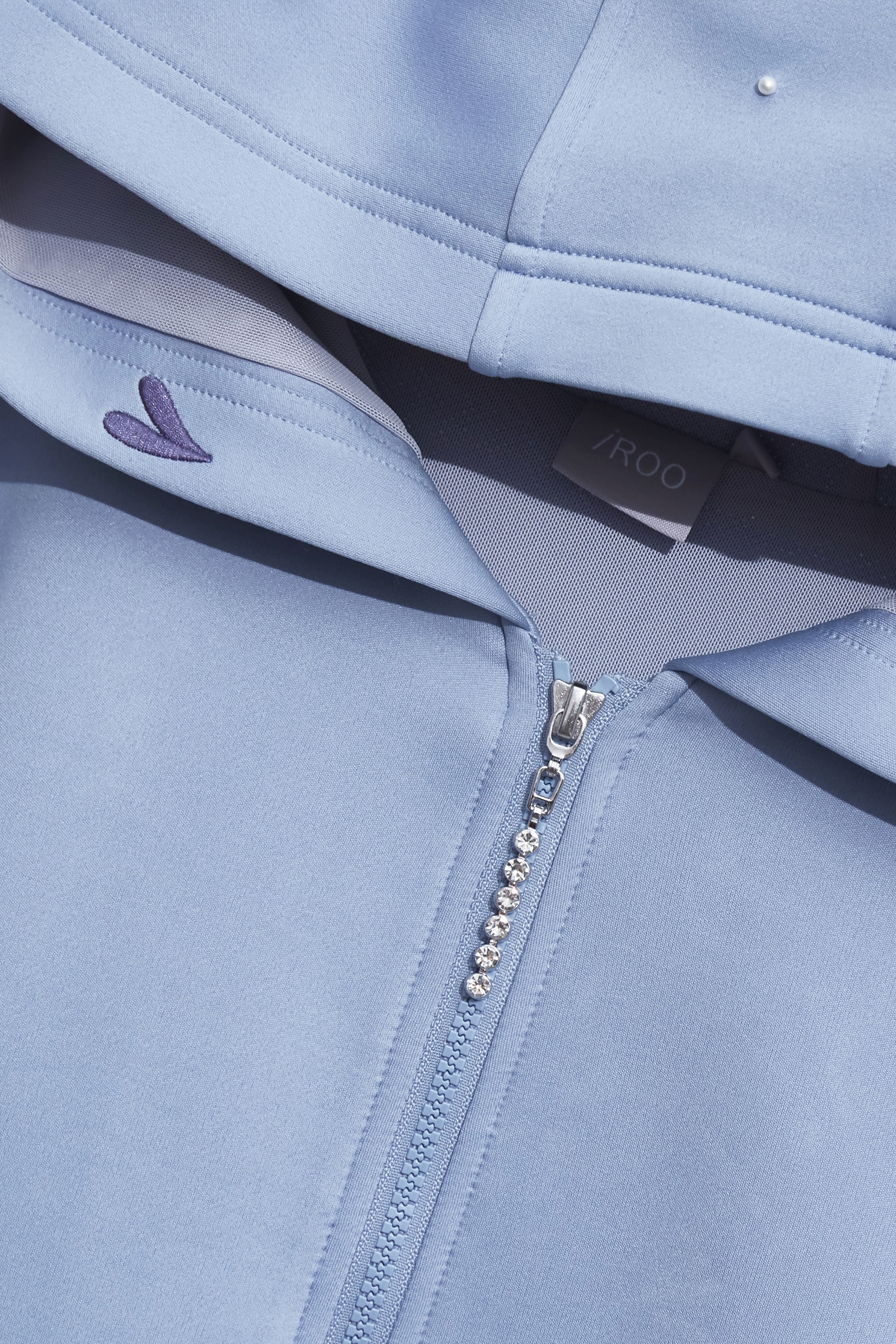 Pearl Detail Hoodie JacketPearl Detail Hoodie Jacket,Jackets,Embroidered,Outerwear,Season (SS) Look,pearl,Hoodie jackets