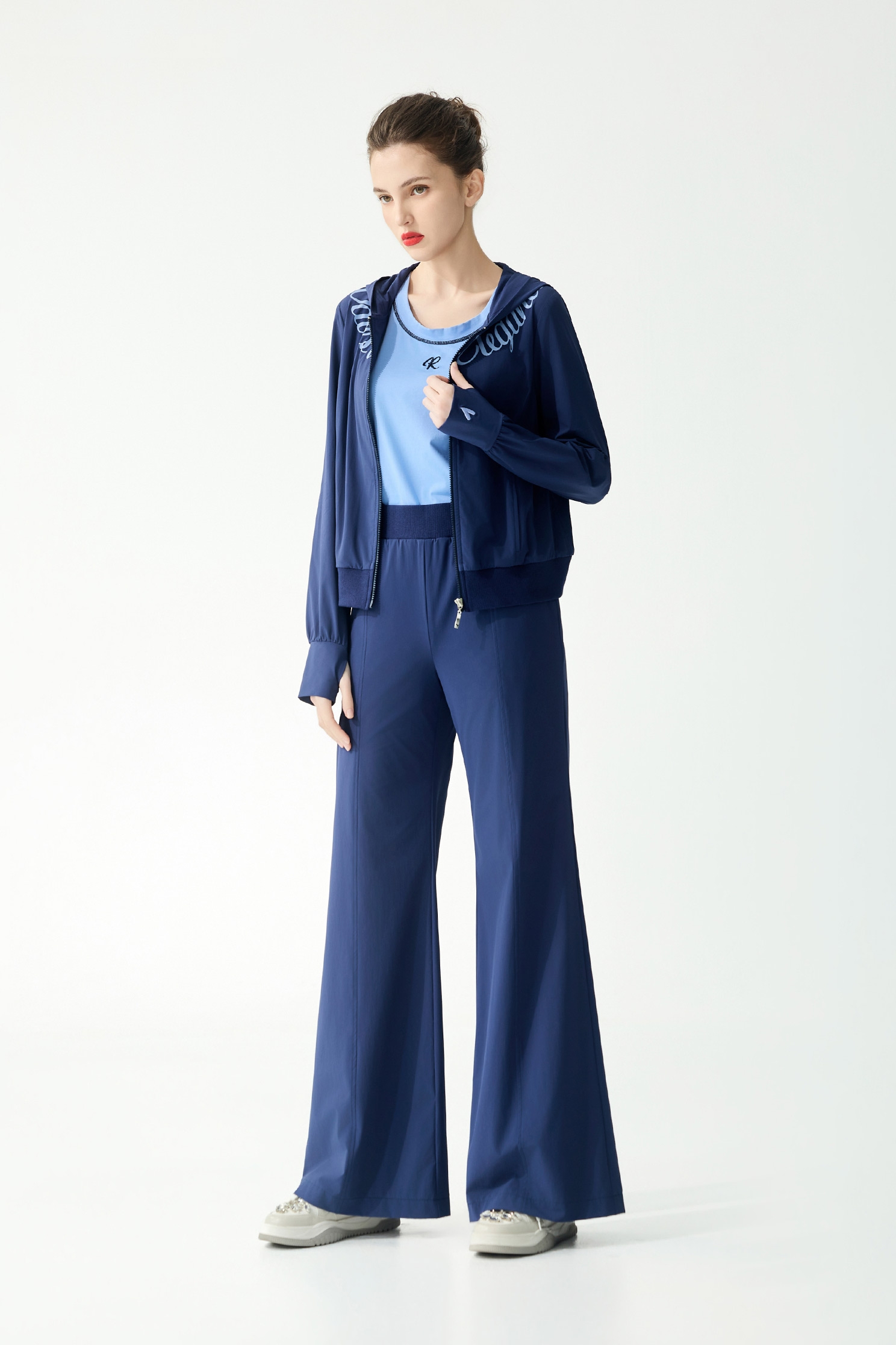 Collagen Casual Wide Leg PantsCollagen Casual Wide Leg Pants,Embroidered,Culottes,Season (SS) Look,pants