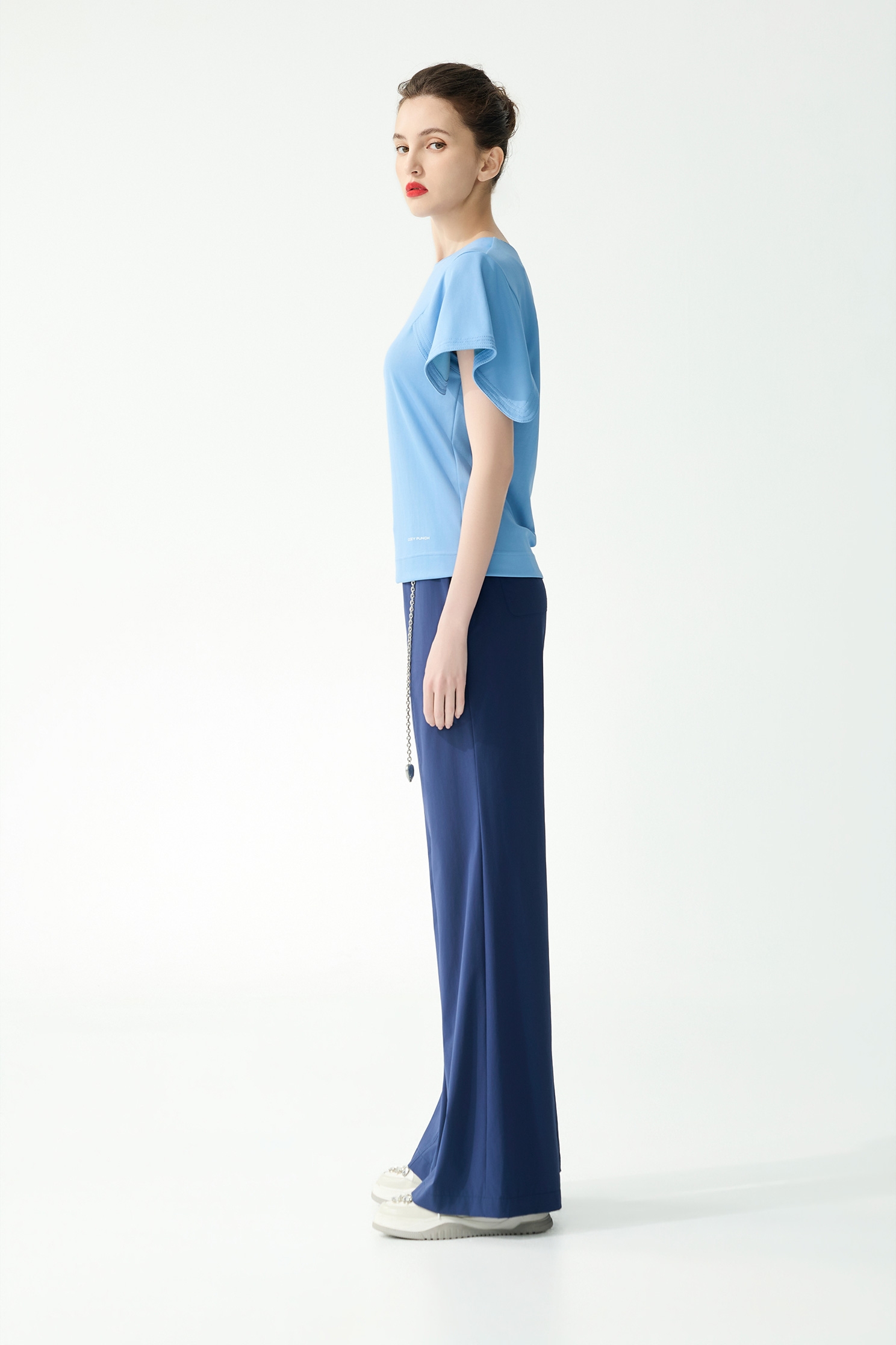 Collagen Casual Wide Leg PantsCollagen Casual Wide Leg Pants,Embroidered,Culottes,Season (SS) Look,pants