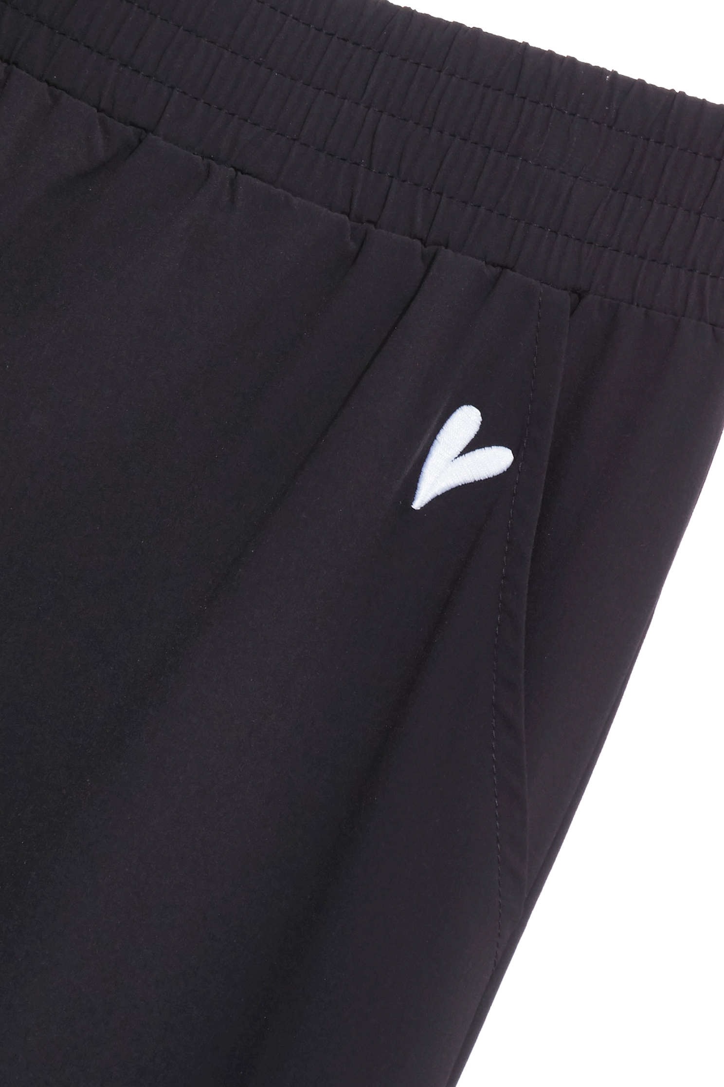Contrast Stitch Detail Collagen PantsContrast Stitch Detail Collagen Pants,Embroidered,Culottes,Season (SS) Look,pants,Black pants
