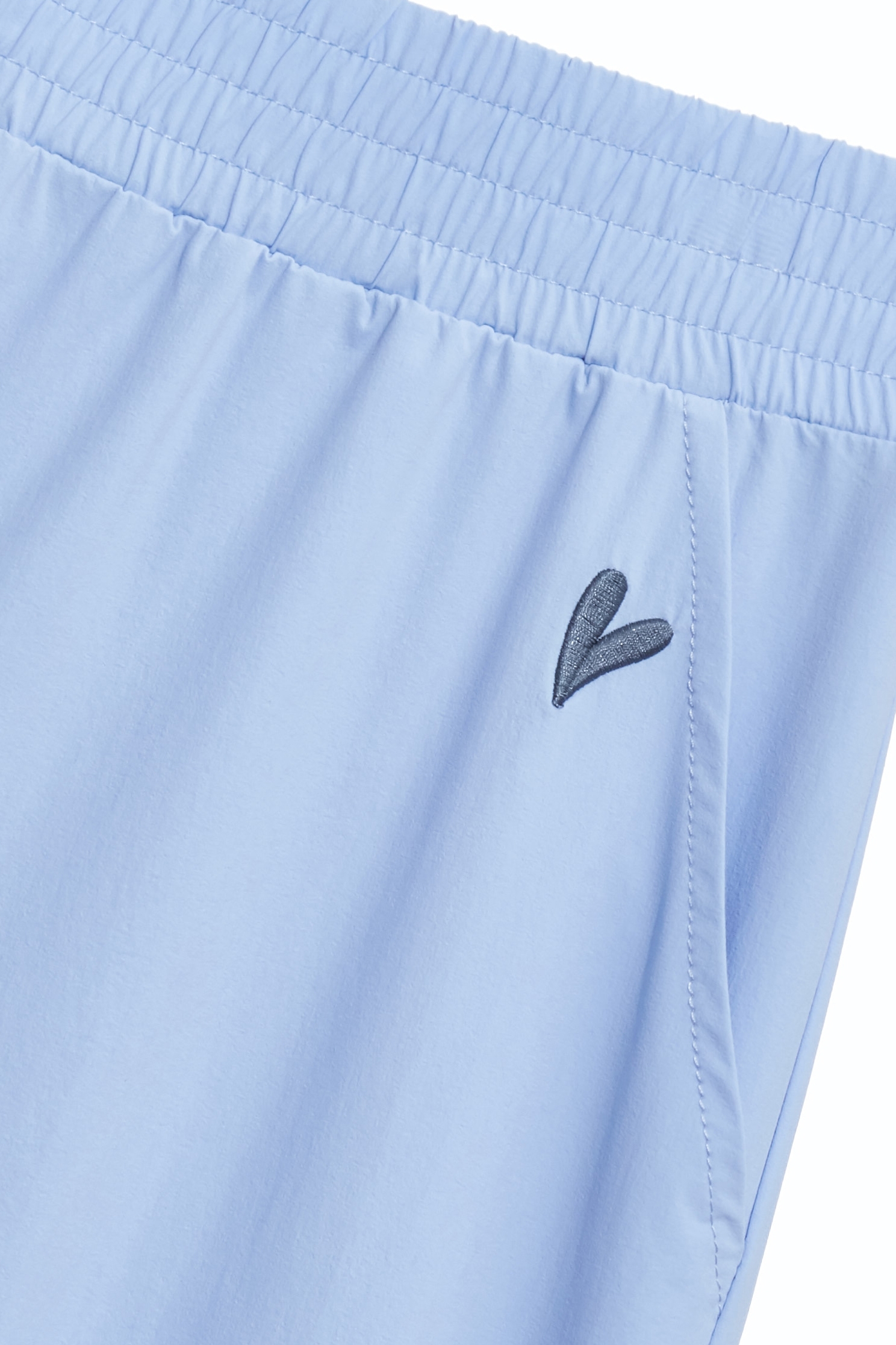 Contrast Stitch Detail Collagen PantsContrast Stitch Detail Collagen Pants,Embroidered,Culottes,Season (SS) Look,pants