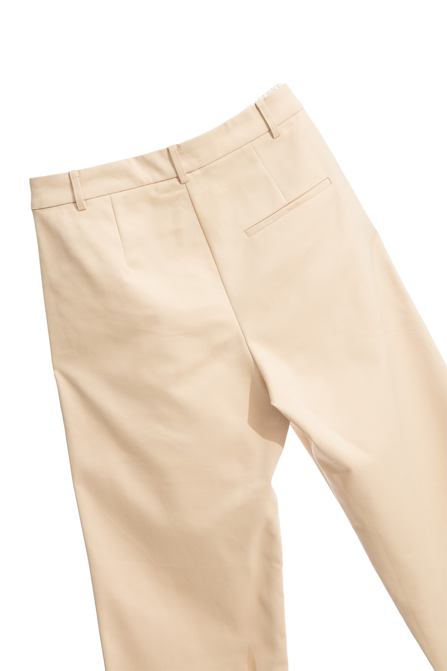 Double Layer Waistband Straight Cut PantsDouble Layer Waistband Straight Cut Pants,Season (AW) Look,Skinny pants,Skinny pants