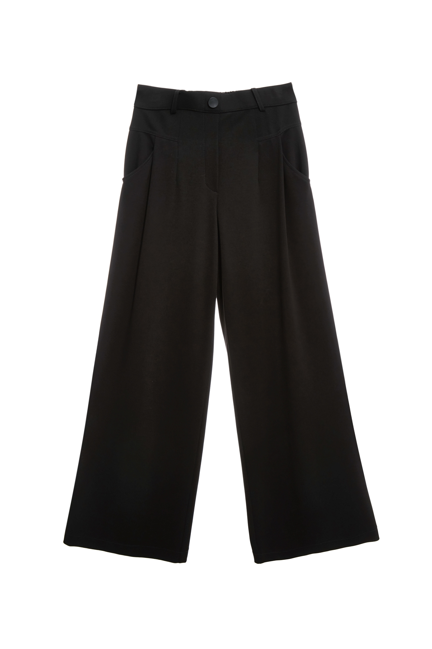 Minimalist Wide Leg PantsMinimalist Wide Leg Pants,Culottes,Season (SS) Look,pants,Black pants