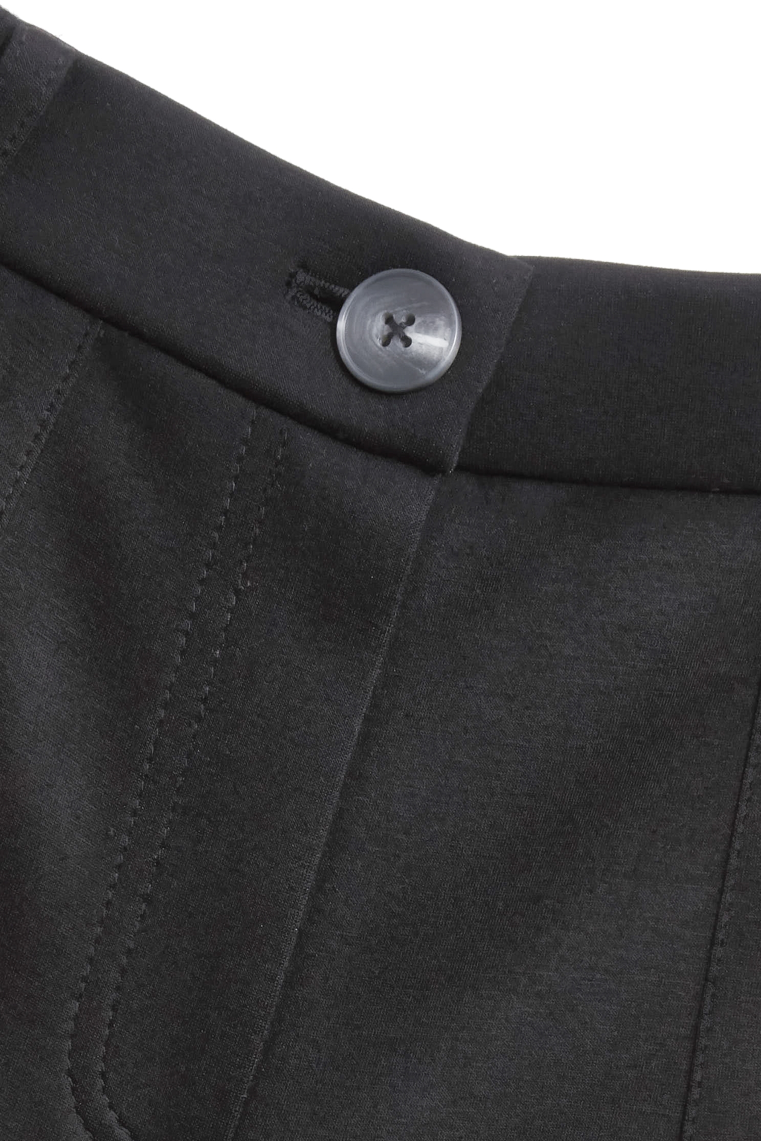 Straight Cut Casual PantsStraight Cut Casual Pants,Embroidered,Culottes,Season (SS) Look,pants,Black pants