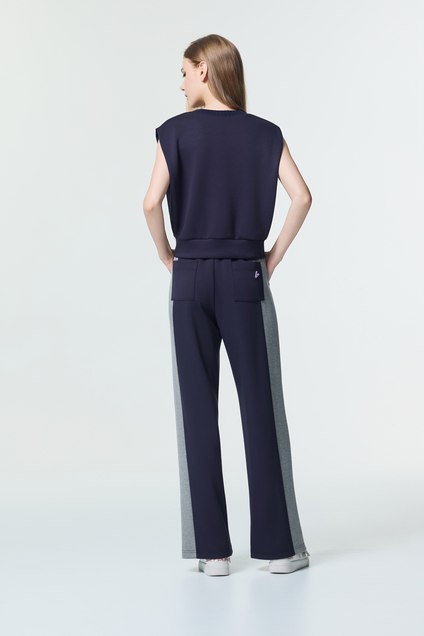 Contrast Trim Colour Wide Leg PantsContrast Trim Colour Wide Leg Pants,Embroidered,Culottes,co-ord sets,Season (AW) Look,Culottes