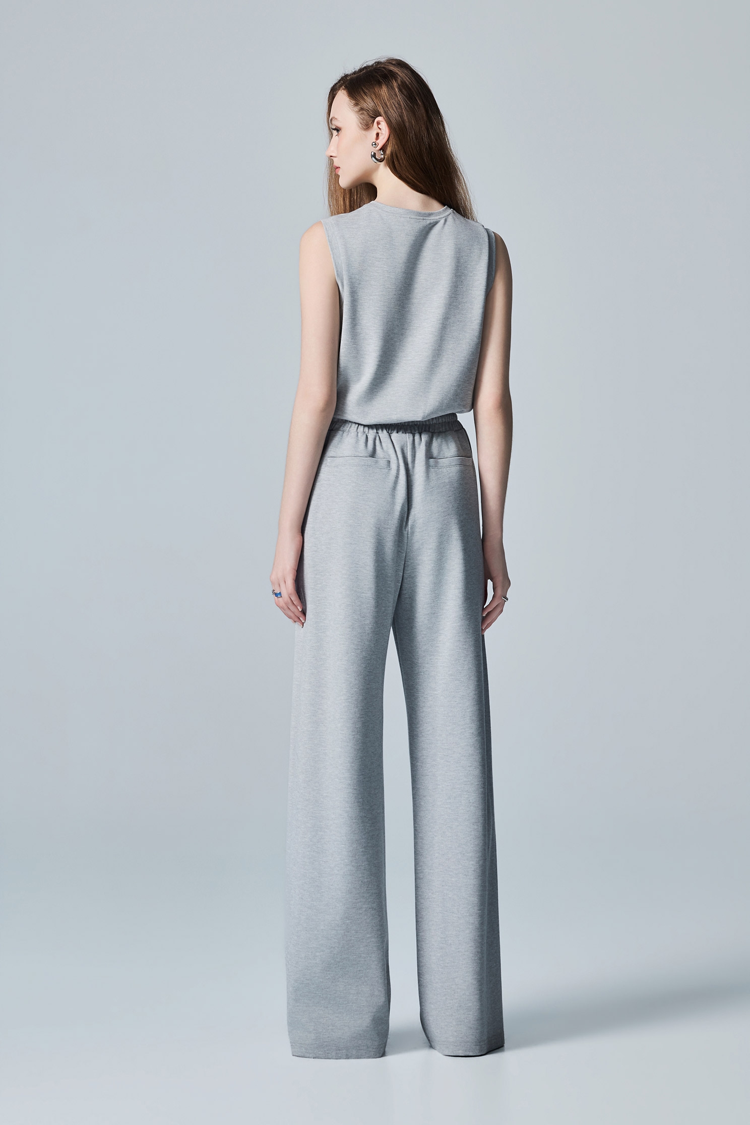 Casual Wide Leg PantsCasual Wide Leg Pants,Embroidered,Culottes,White pants,Season (AW) Look,pants